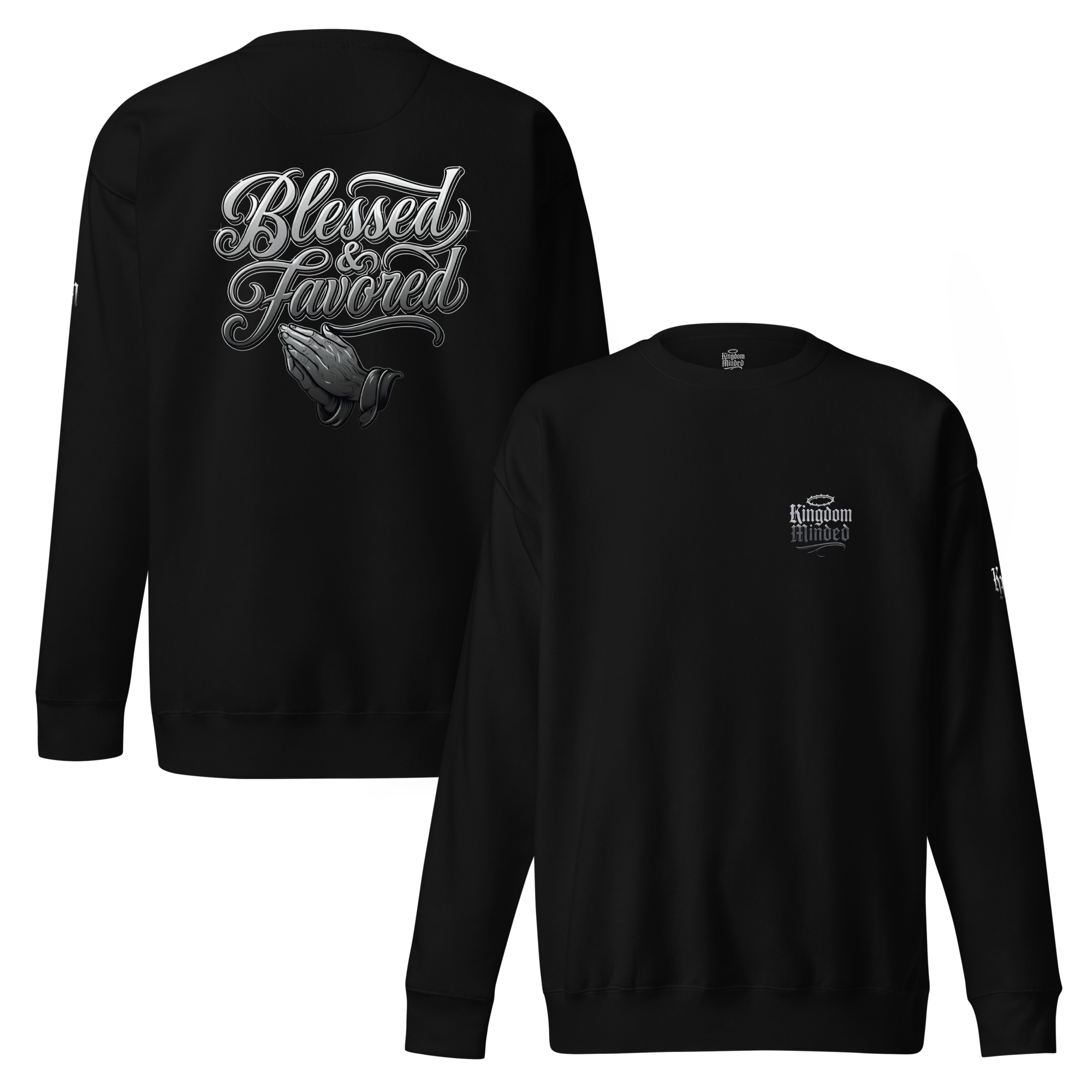 Blessed and Favored Premium Design Sweatshirt