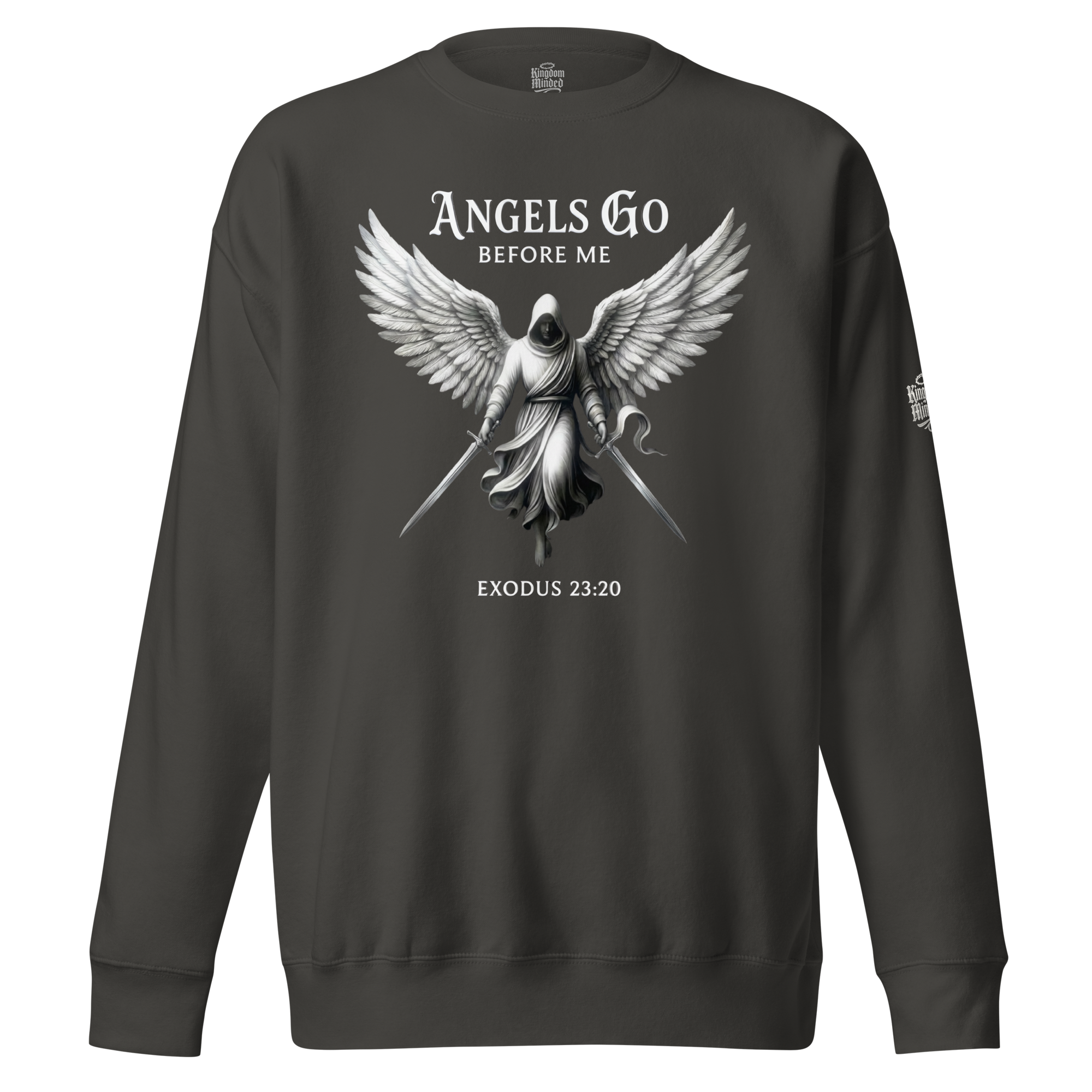 Angels Go Before Me Sweatshirt