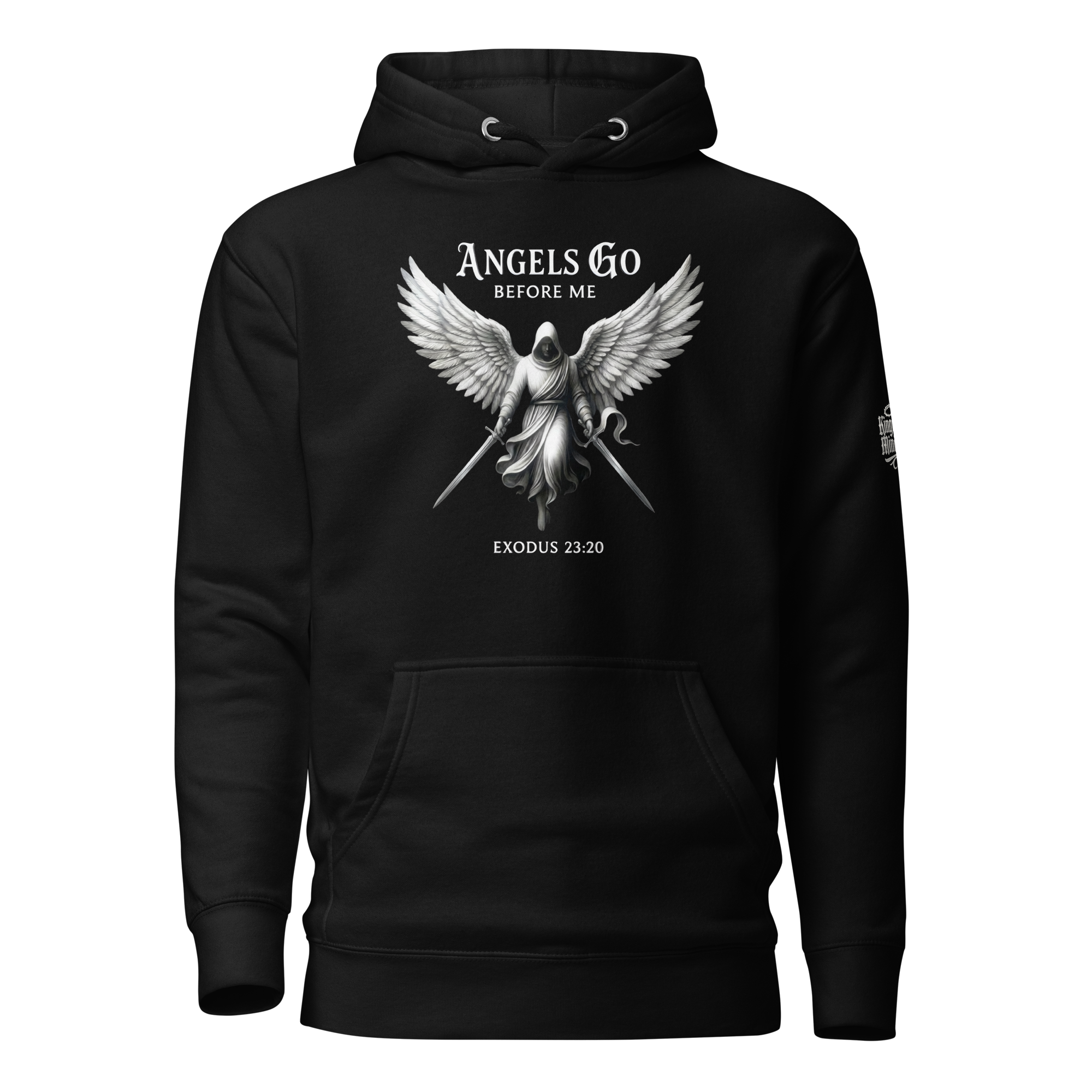 Angels Go Before Me Pullover Hoodie