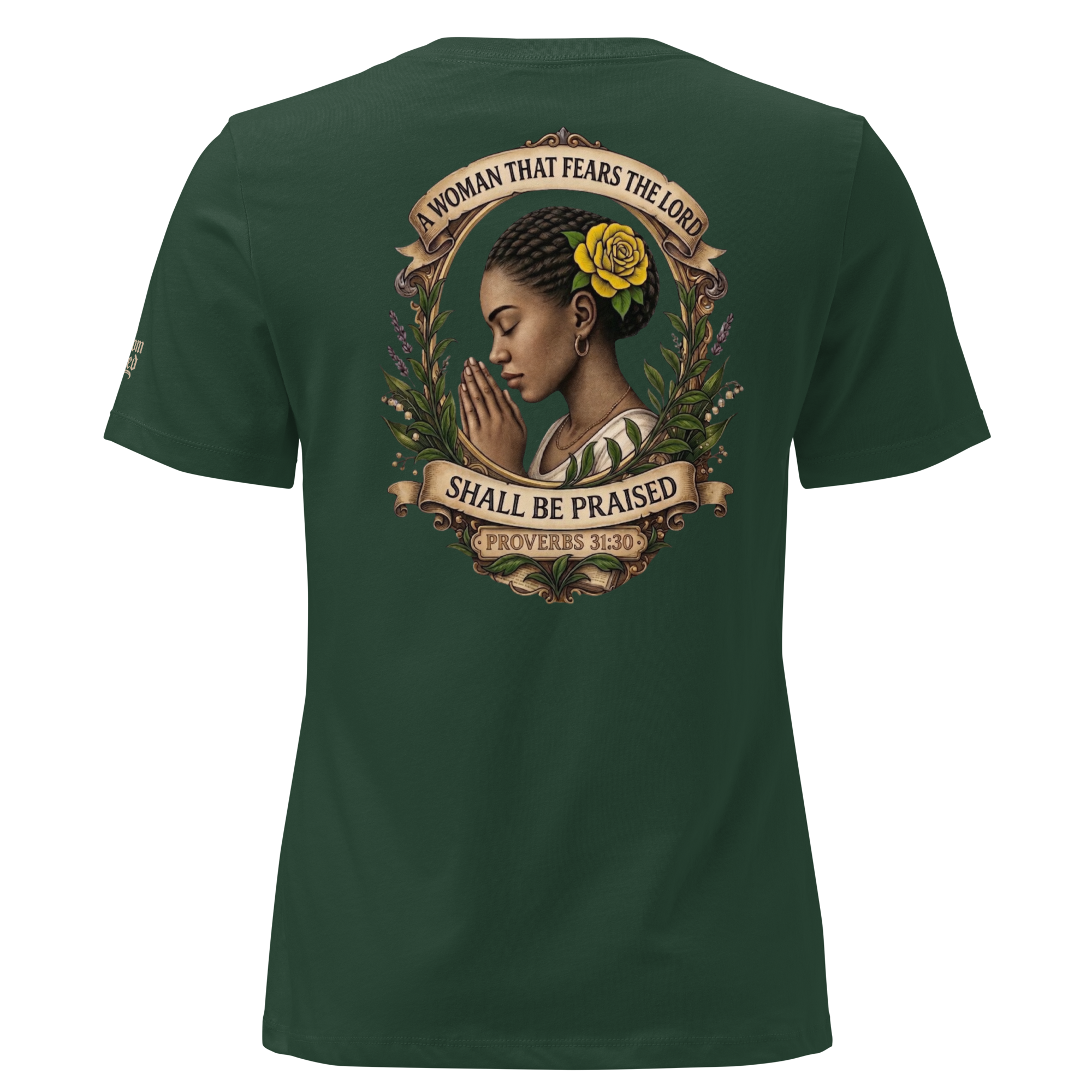 Shall Be Praised Premium Design Short Sleeve Tee