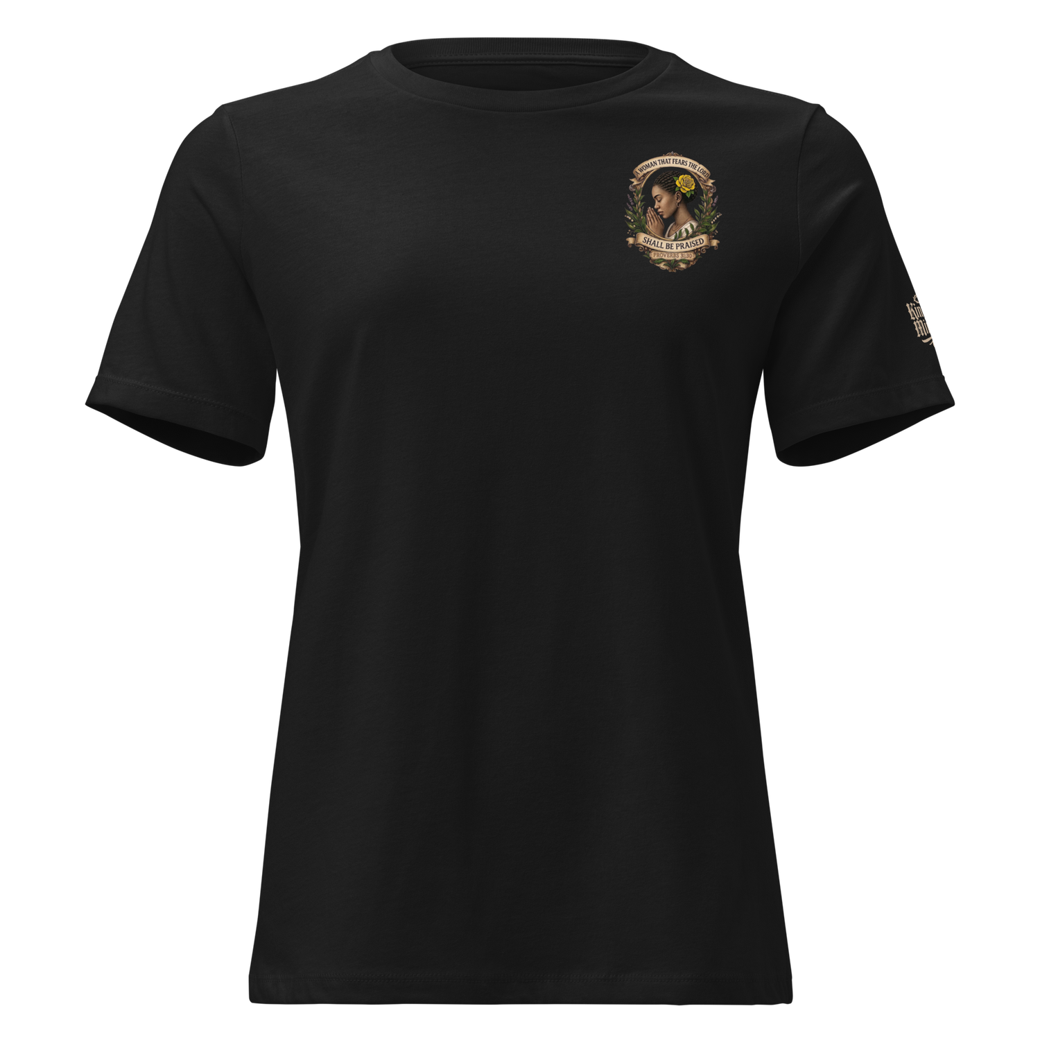 Shall Be Praised Premium Design Tee