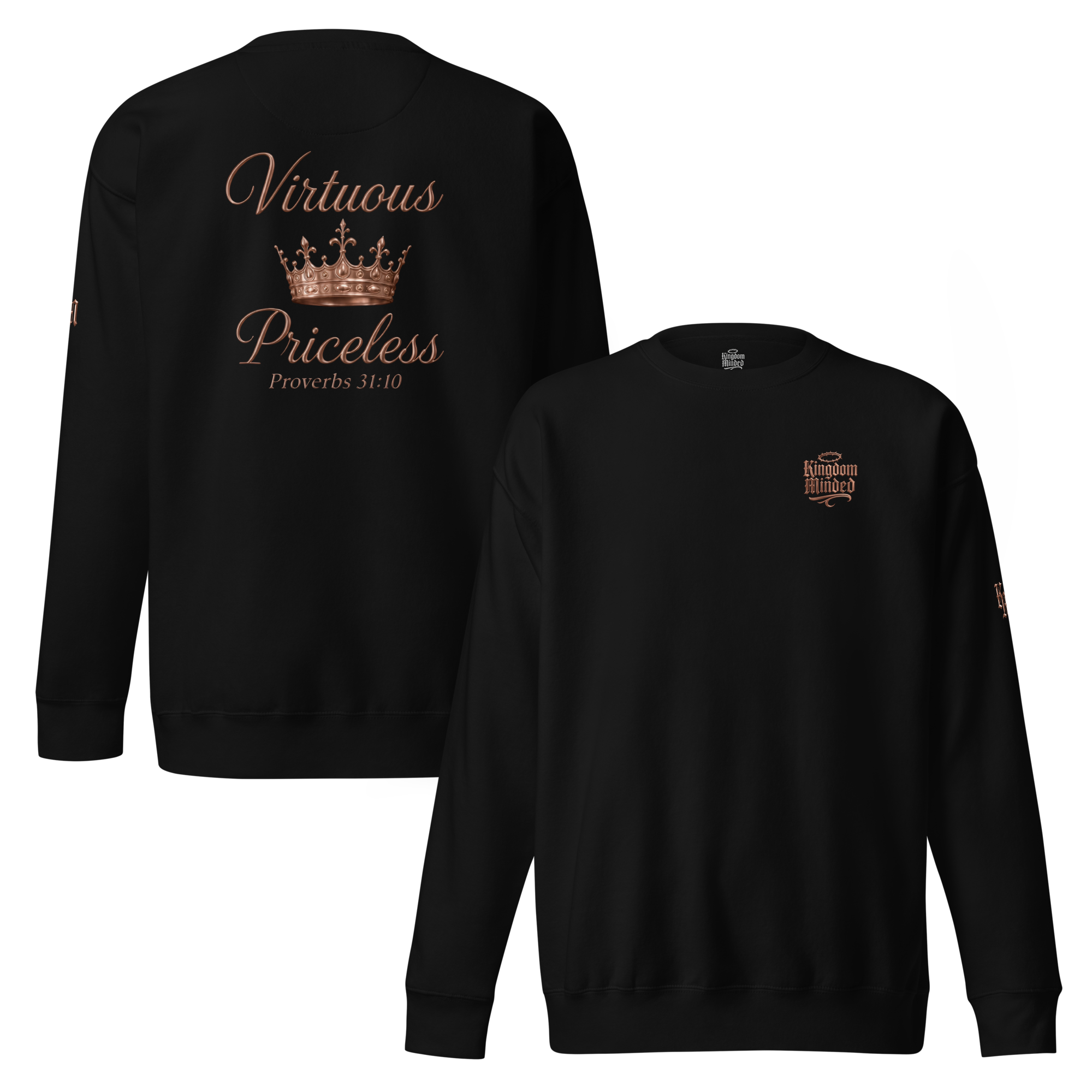 Virtuous Woman Premium Design Sweatshirt