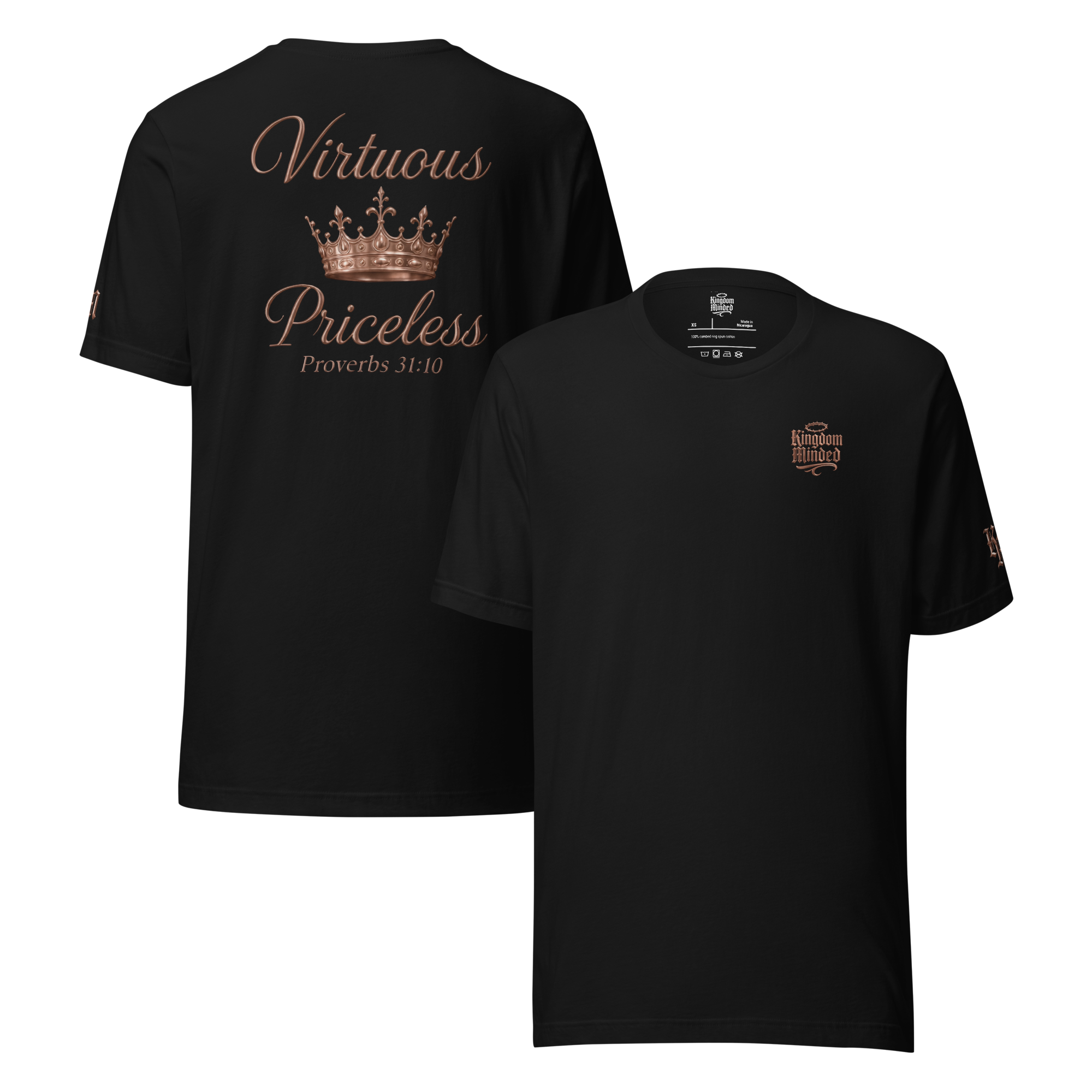 Virtuous Woman Premium Design Short Sleeve T-shirt