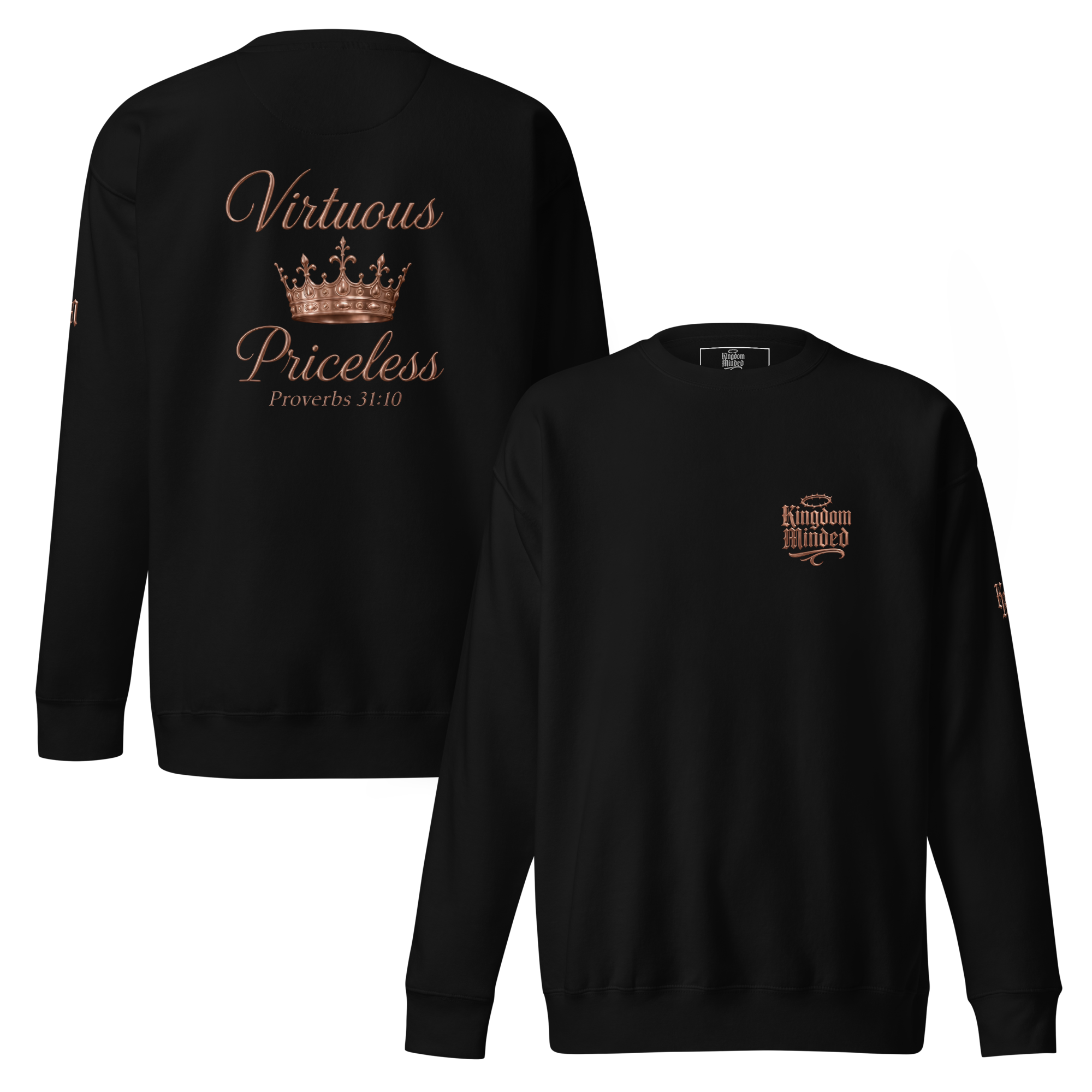 Virtuous Woman Premium Design Sweatshirt