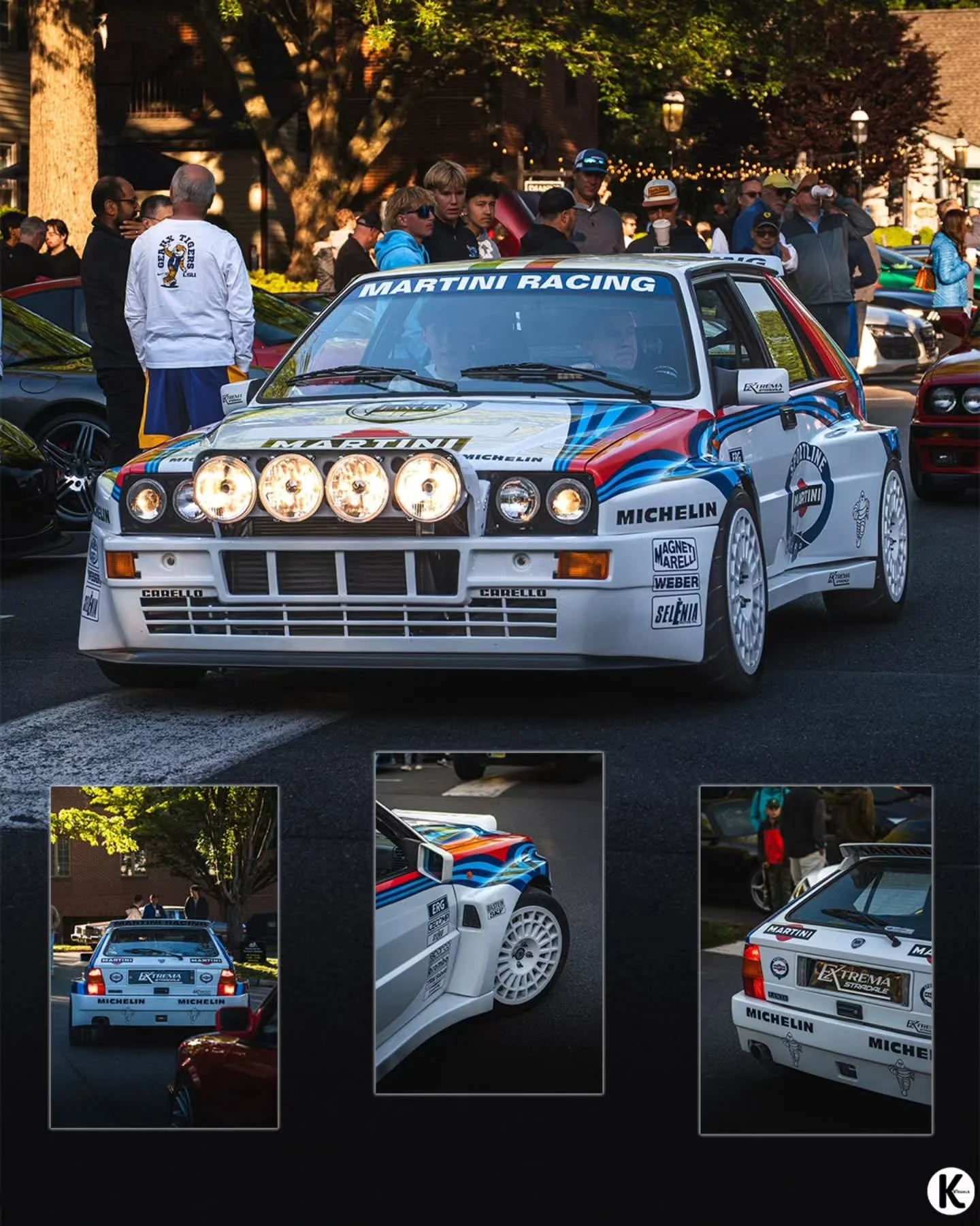 Lancia Delta HF Integrale Evo at @katies_cars_and_coffee 

#lanciadelta @lancia_official #grouparally