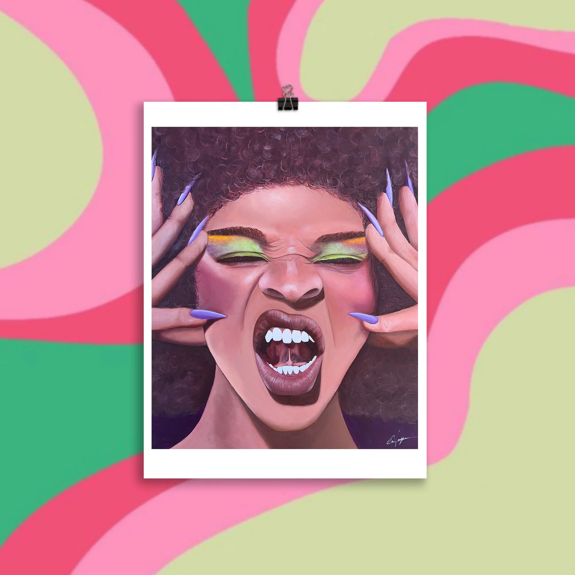 Mind Your Head A4 Print