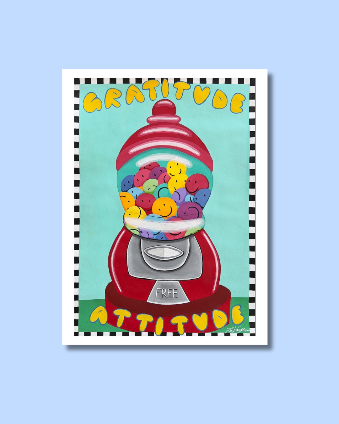 Gratitude Attitude A5 Print