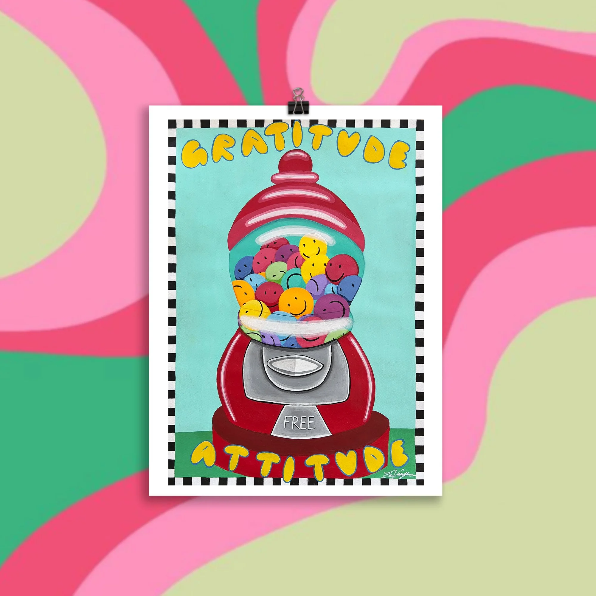 Gratitude Attitude A5 Print