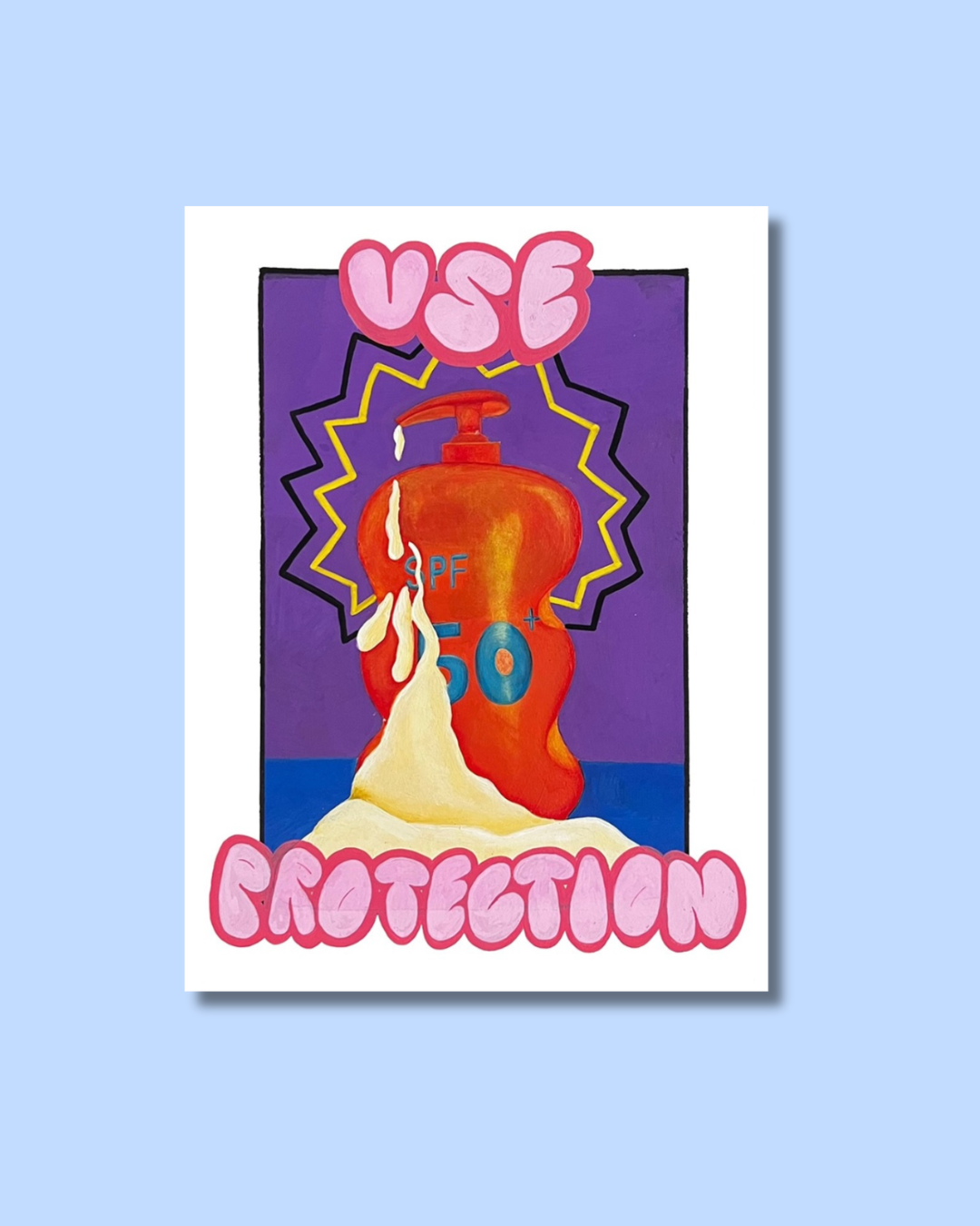 'Use Protection' A4 Print