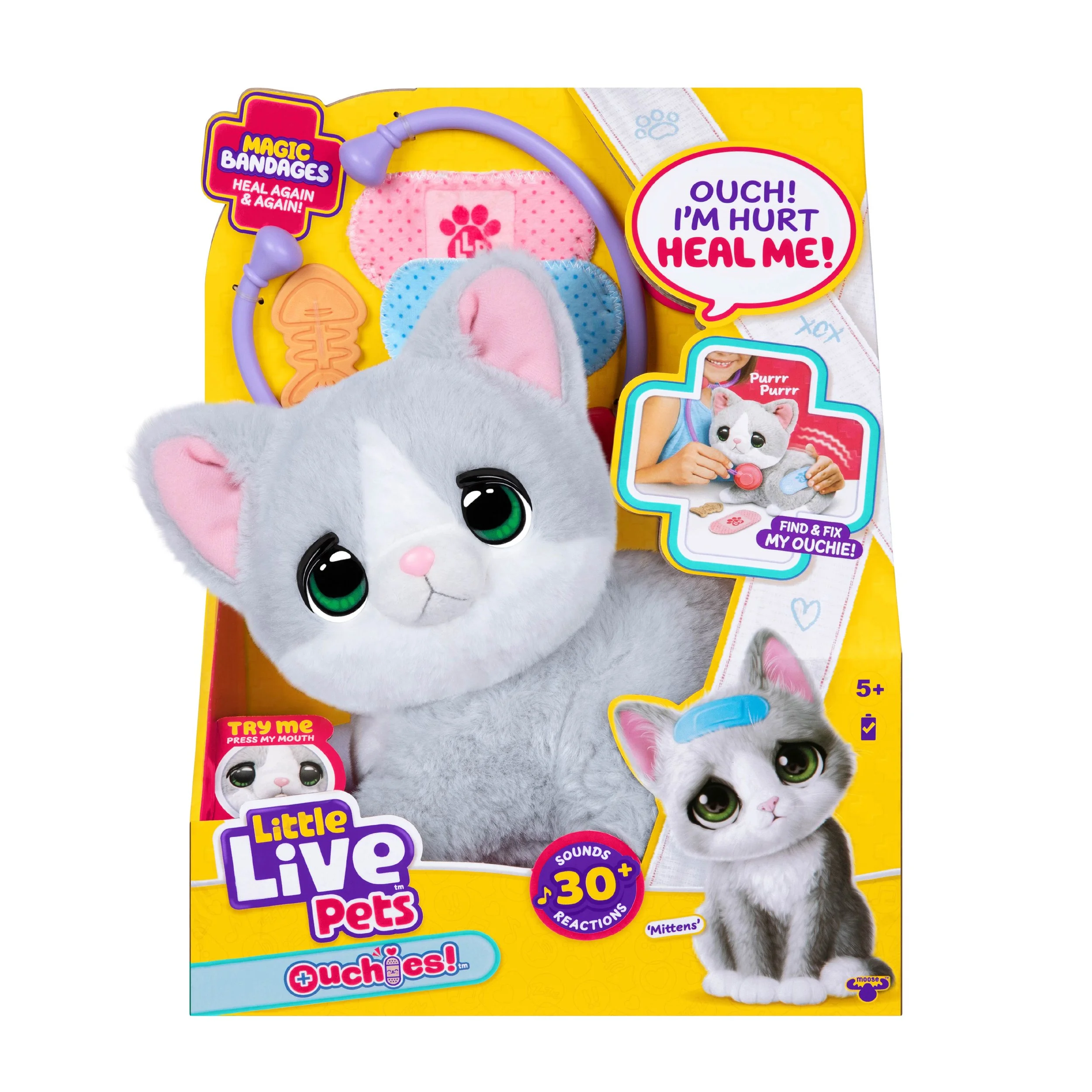 Ouchies Kitten  //  Art Direction & Design