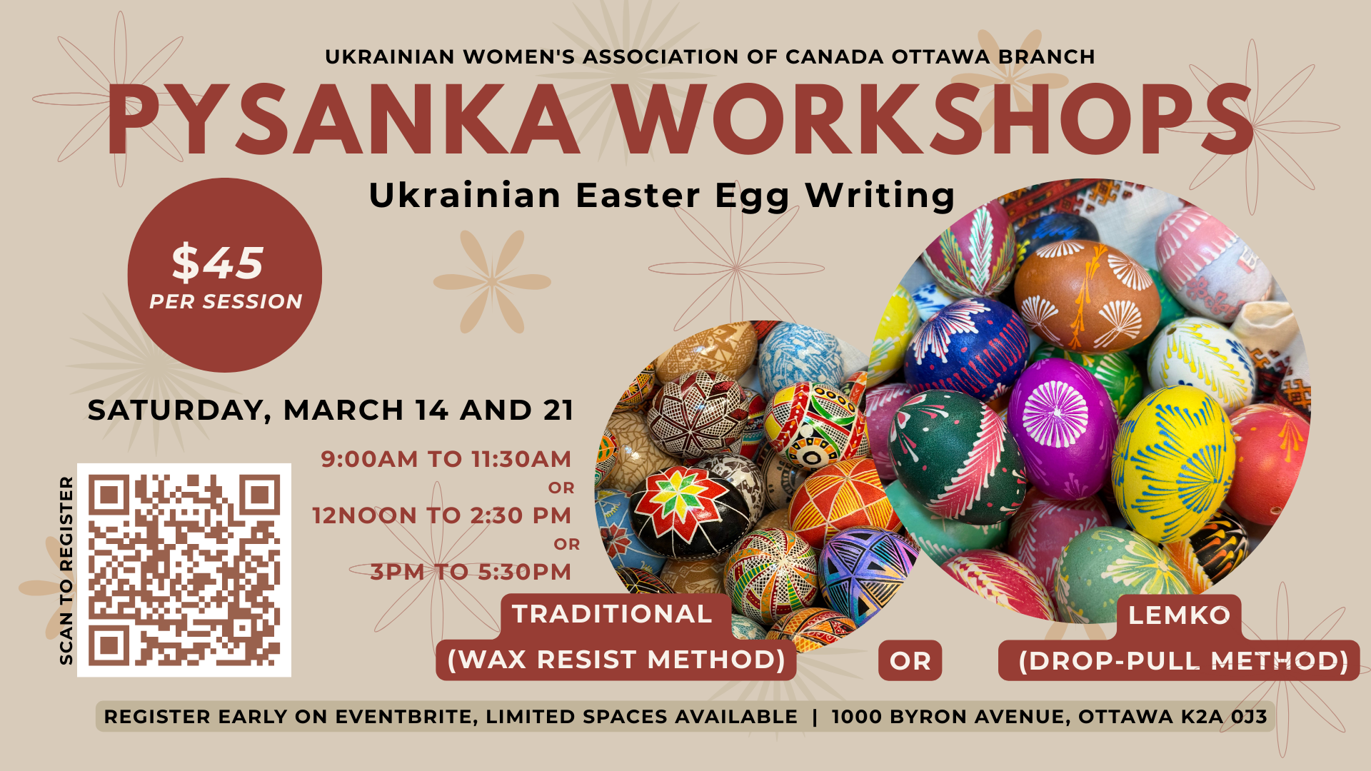 Pysanka Workshops 