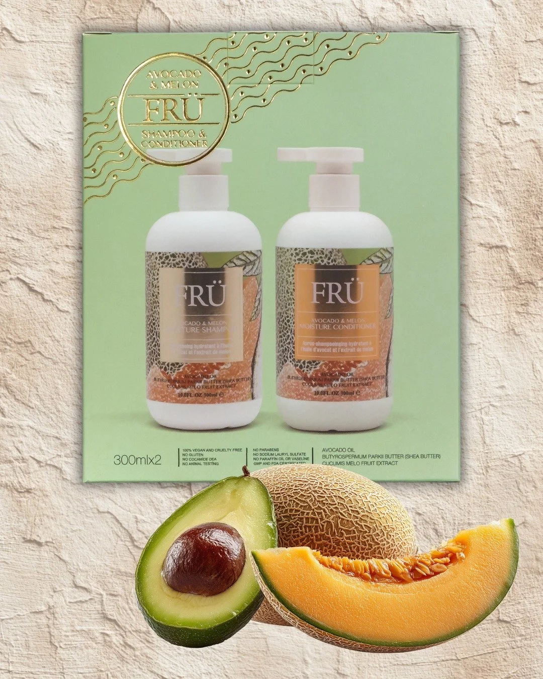 Looking for the perfect Mother&rsquo;s Day gift? 💕
FRU has three beautiful haircare sets Mum will love:

🩷 Avocado &amp; Melon &ndash; moisturises and restores dry hair.
💙 Pomegranate &amp; Fig &ndash; helps protect colour and boost shine.
💜 Coco