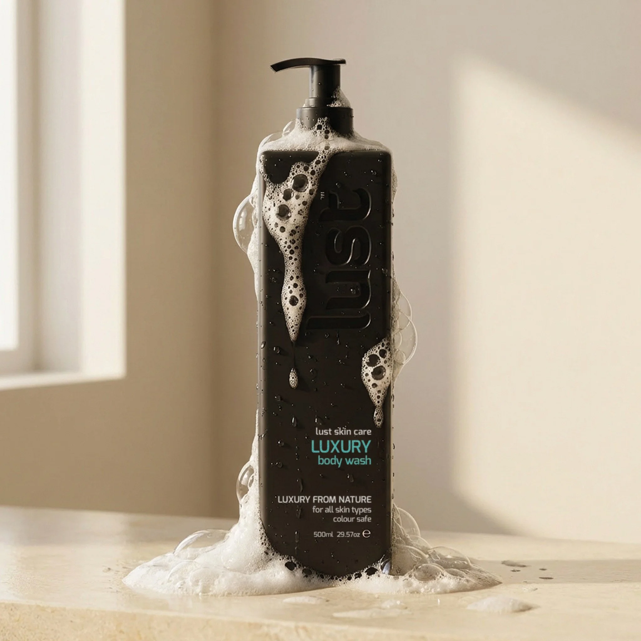 Your favourite Lust Body Wash is now available in a 500ml size &mdash; more of the luxury your client's love @lusthairnz 

✔ Suitable for all skin types

✔ Gentle enough for daily use

✔ Now available in 500ml

Enriched with Sweet Almond, Marula, Avo