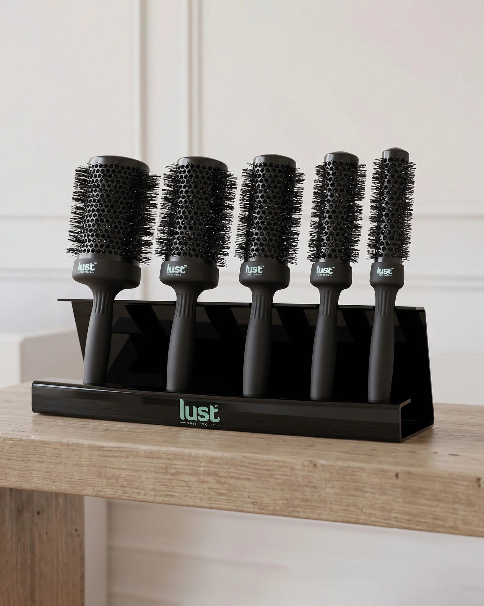 The new Lust Brush Stand is here. Built to fit all your Lust Brushes and designed to stand out in your salon ✨

Get in touch with us to order yours today 📞

#PHB #PHBNZ #LustHaircare #BrushStand