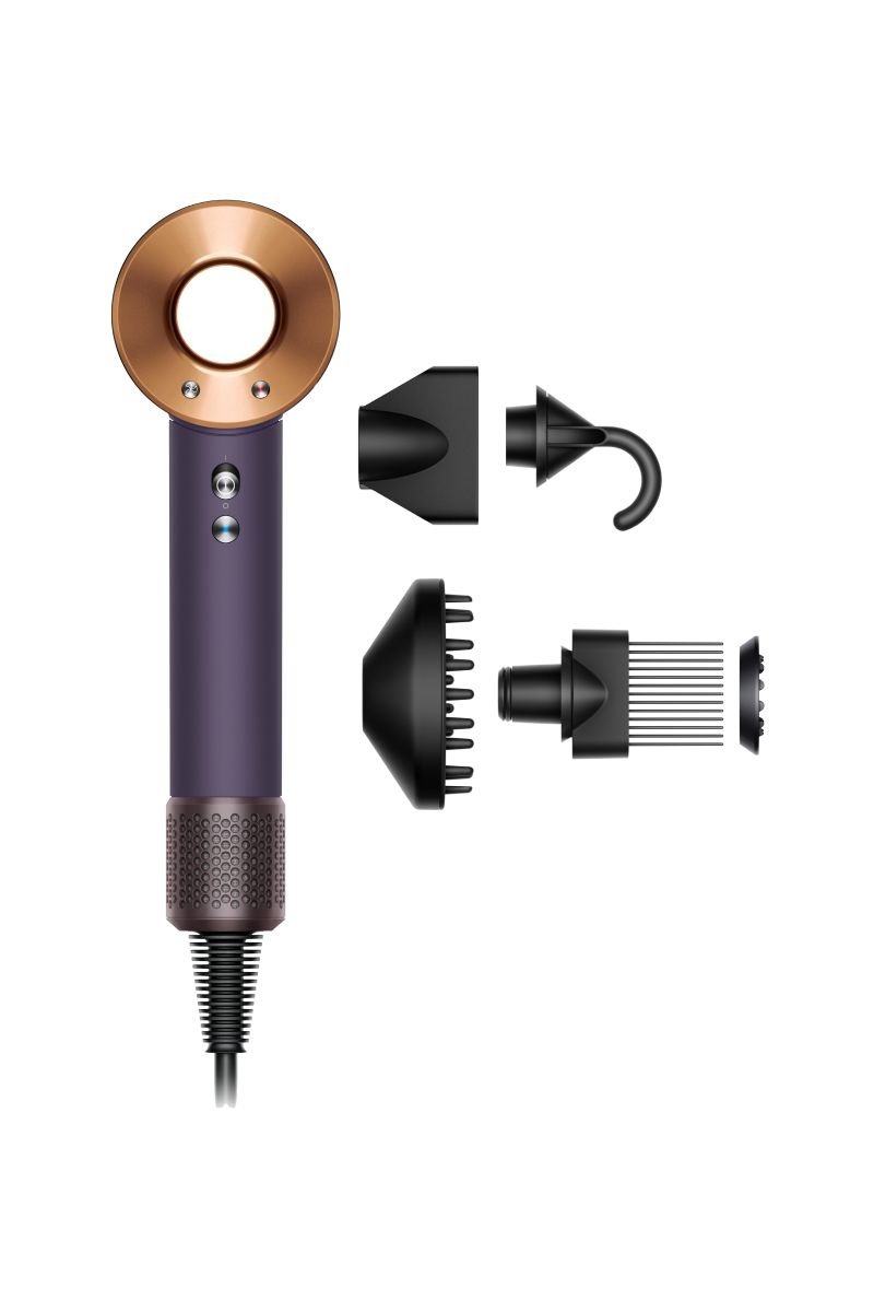 Dyson Supersonic Professional hair dryer with attachments now available at PHB LTD NZ