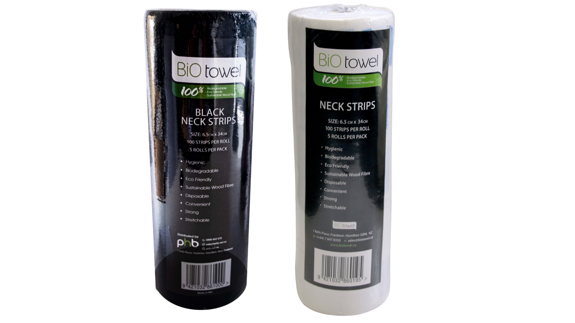 Bio Towel neck strips for hair salons