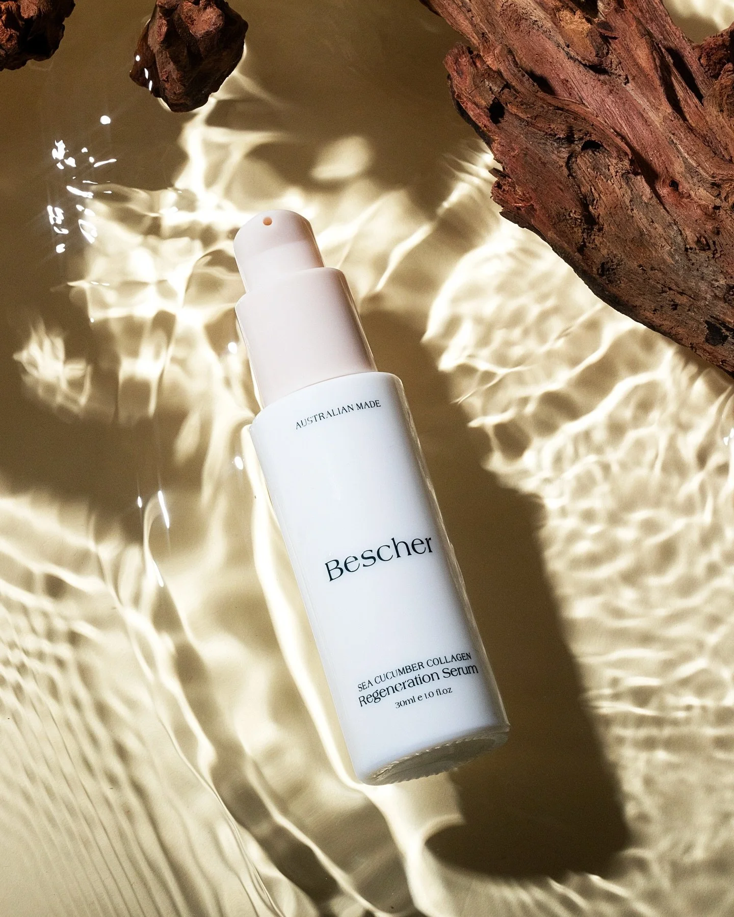 These final stills were shaped by movement you don&rsquo;t see.

Using a tray of water beneath the product to reflect light in a way that felt soft, intentional, and fluid even in stillness.

The motion you see here isn&rsquo;t part of the deliverabl