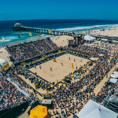 Manhattan Beach Open Volleyball Tournament