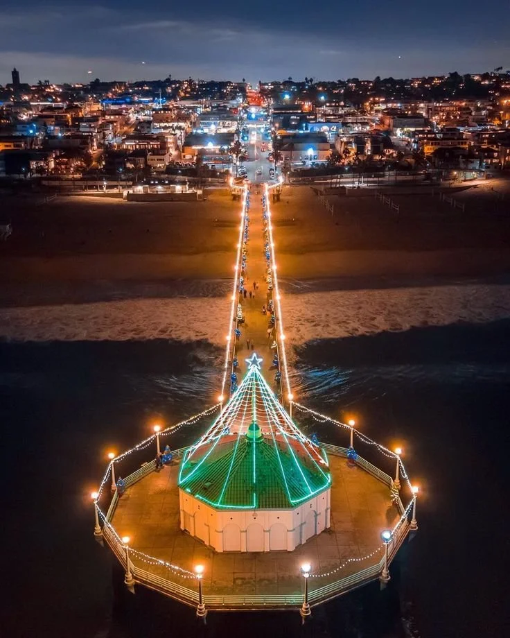 Pier Lighting and Holiday Open House