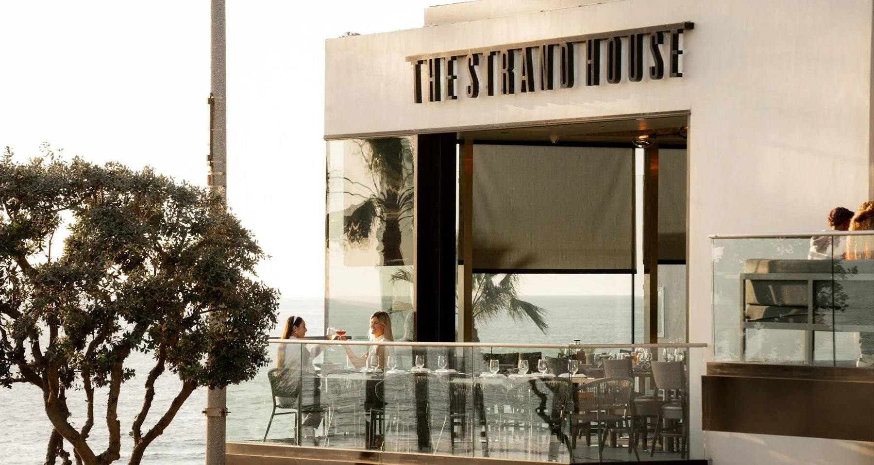 Ocean and pier view from The Strand House in Manhattan Beach