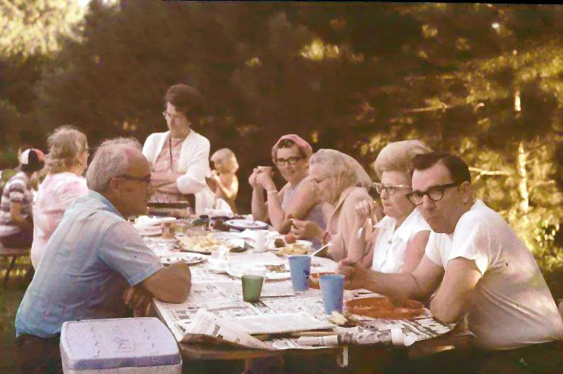 Church picnic, 1973