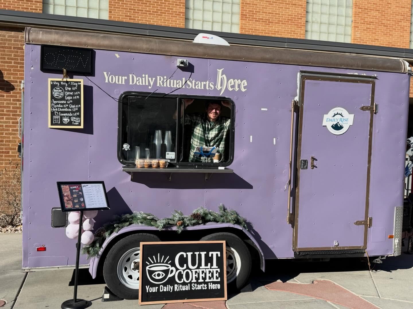 Bringing the caffeine + protein to Bountiful High School this weekend for the Redhawks Tumble Wrestling tournament 🤼@bhsredhawks