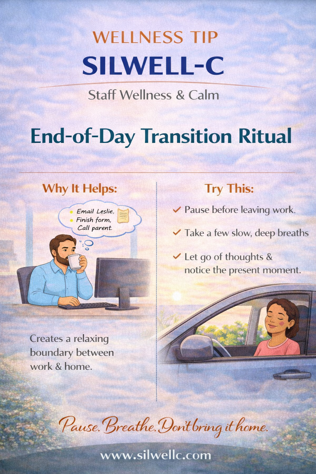 End-of-Day Transition Ritual