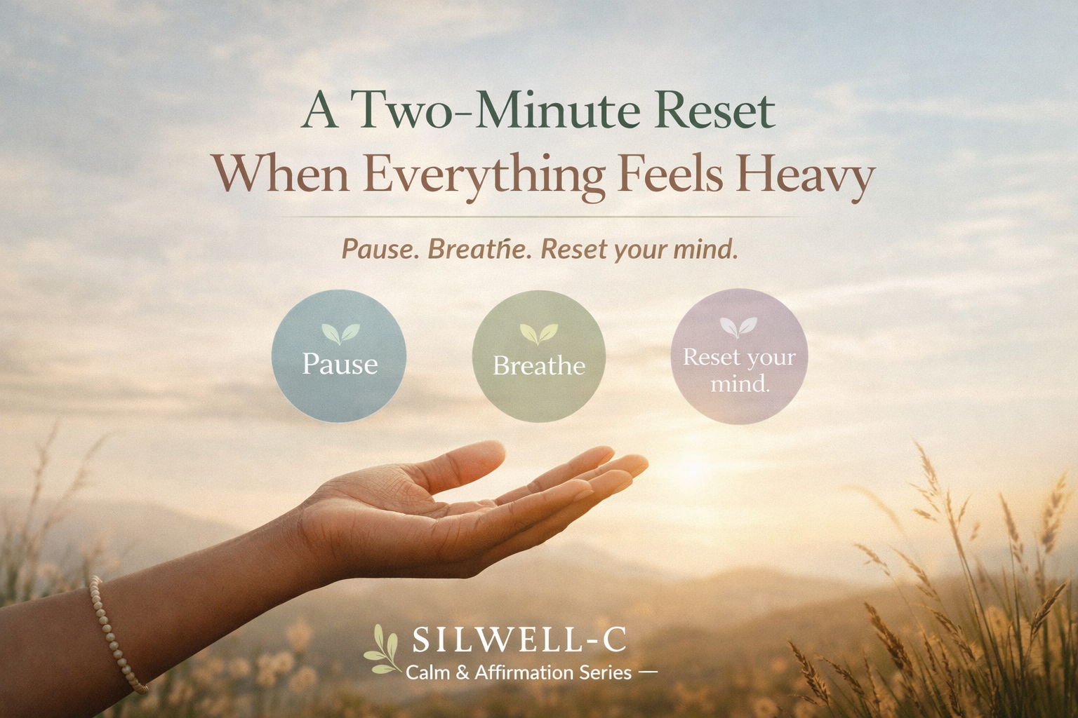 A Two-Minute Reset When Everything Feels Heavy