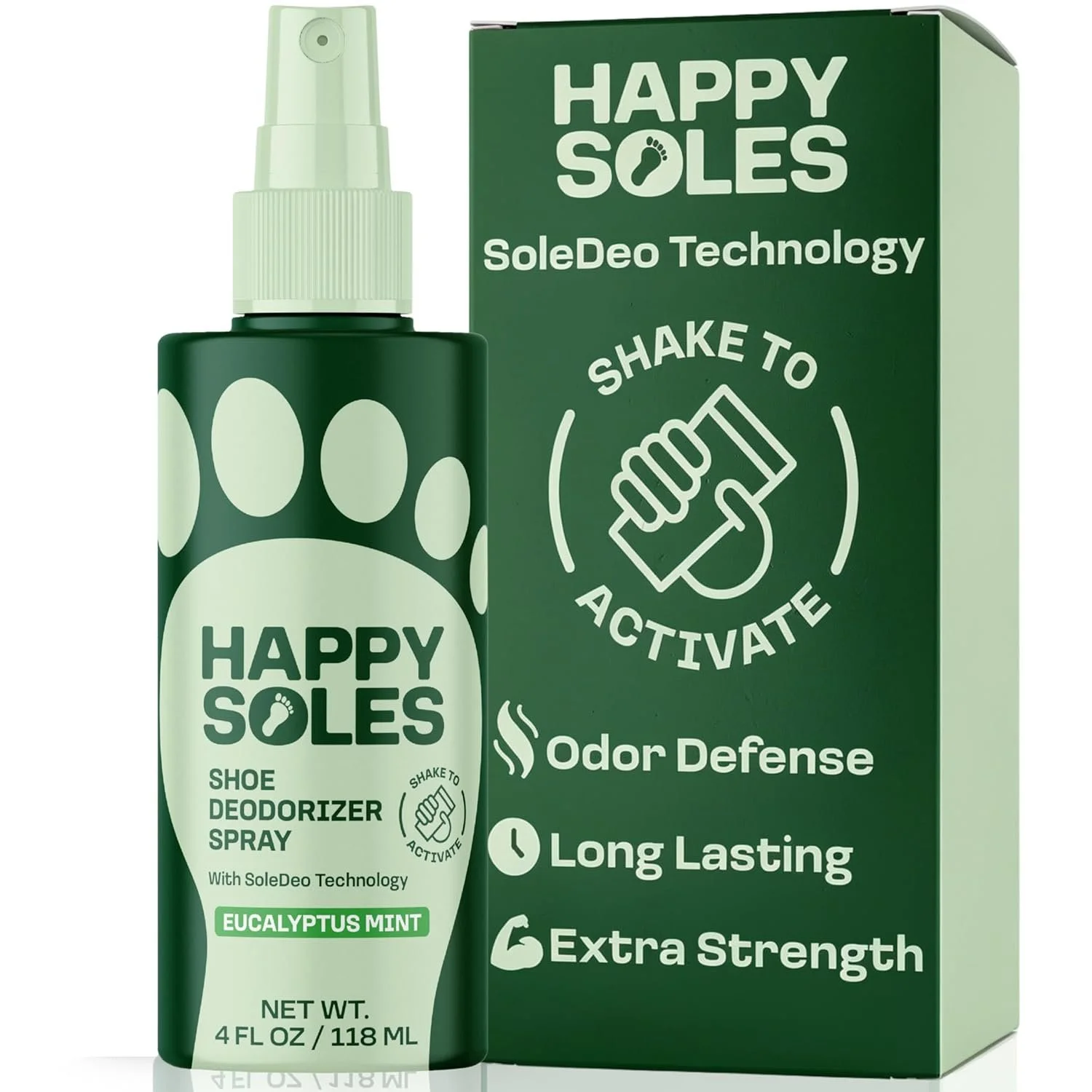 HAPPY SOLES Shoe Deodorizer Spray