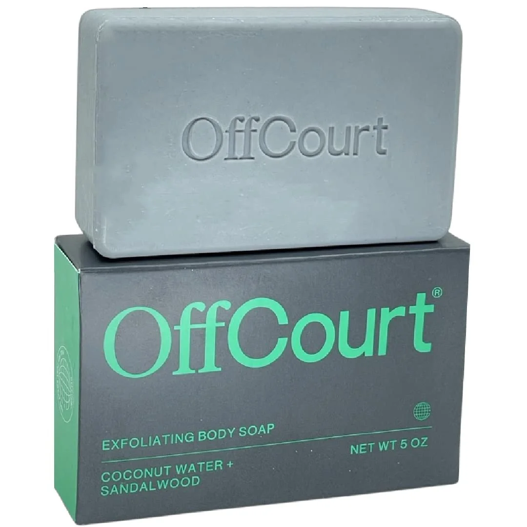 OffCourt Exfoliating Bar Soap (Coconut Water Scent)