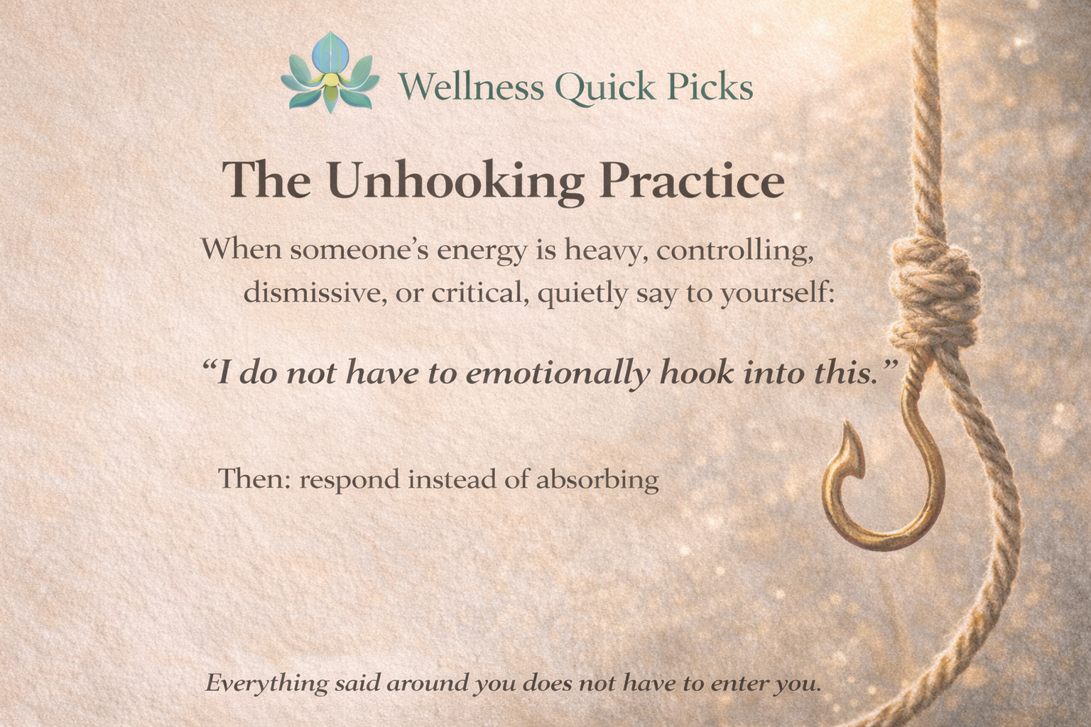 The Unhooking Practice