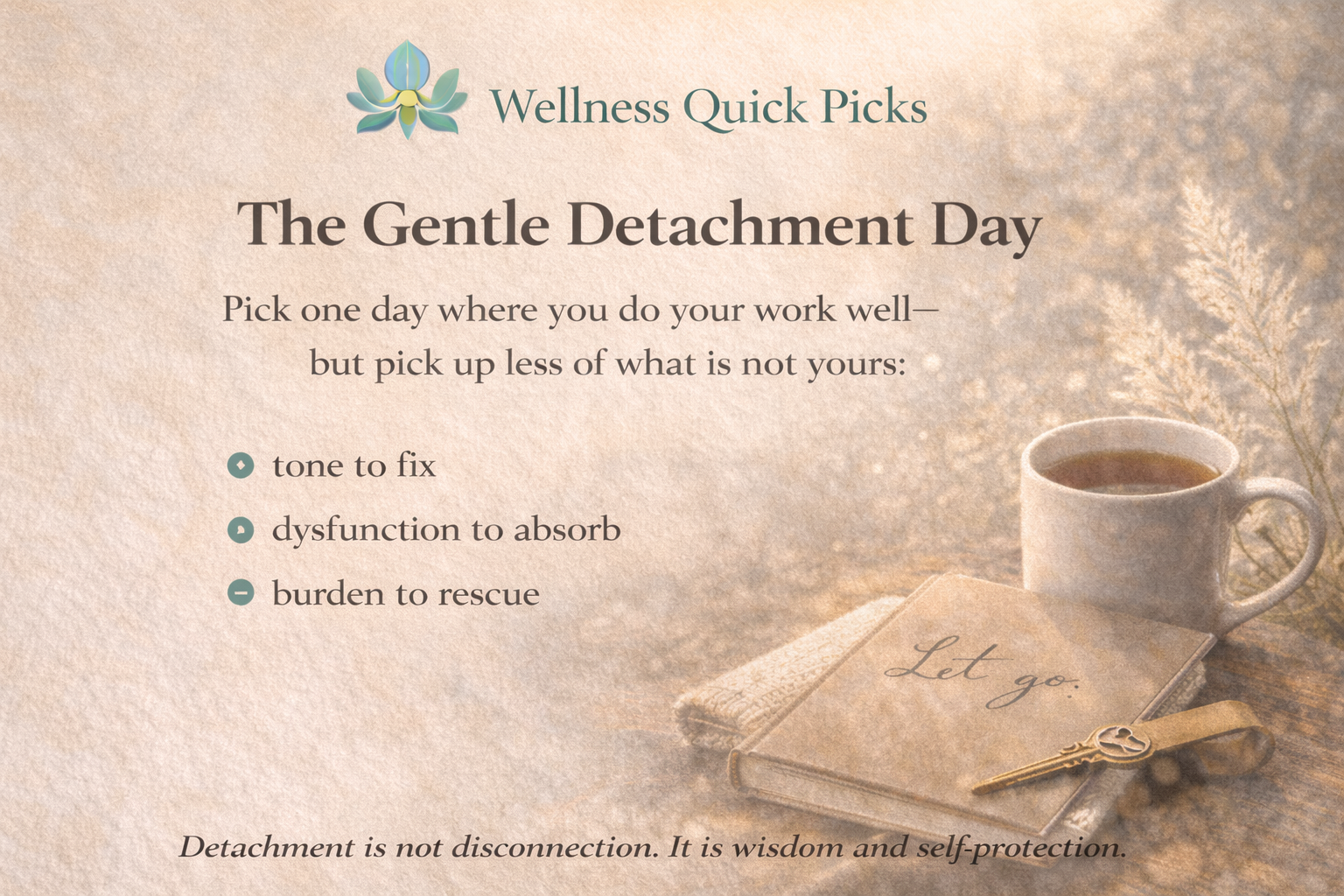 The Gentle Detachment Day