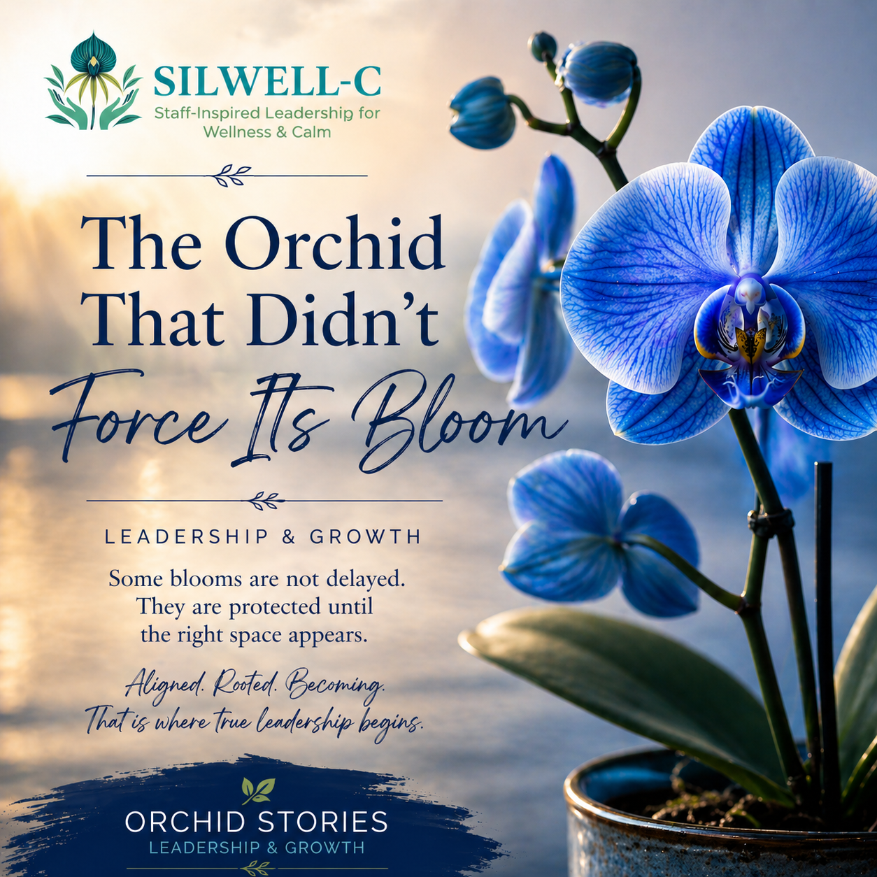 The Orchid That Didn’t Force Its Bloom
