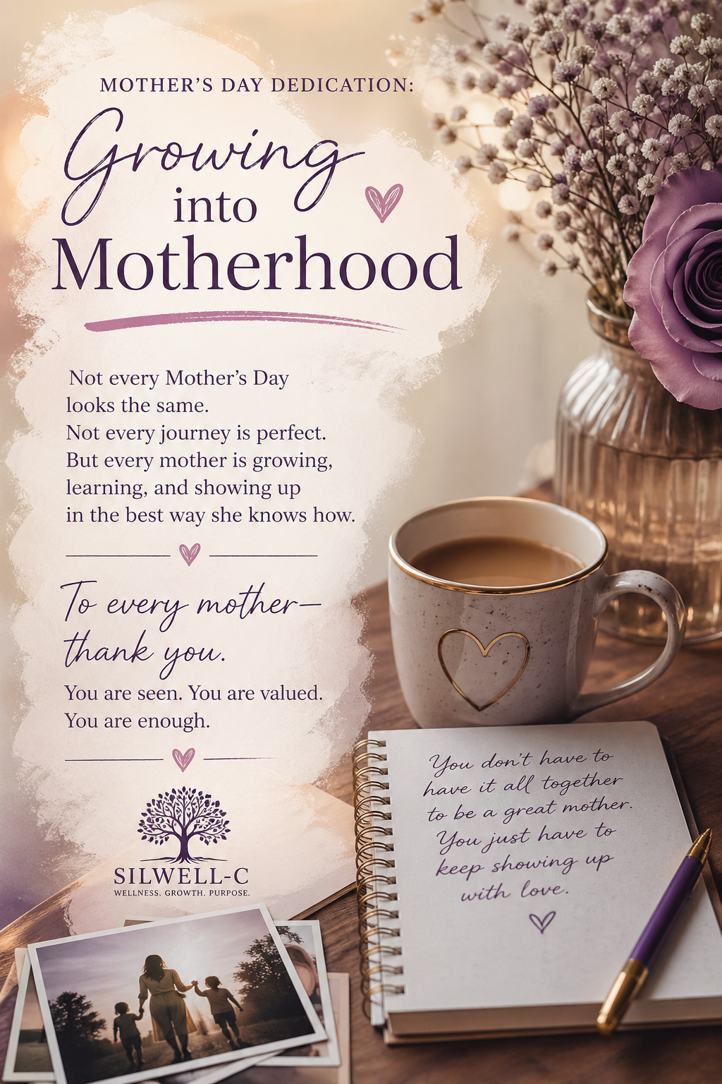 🌸 Mother’s Day Dedication: Growing Into Motherhood