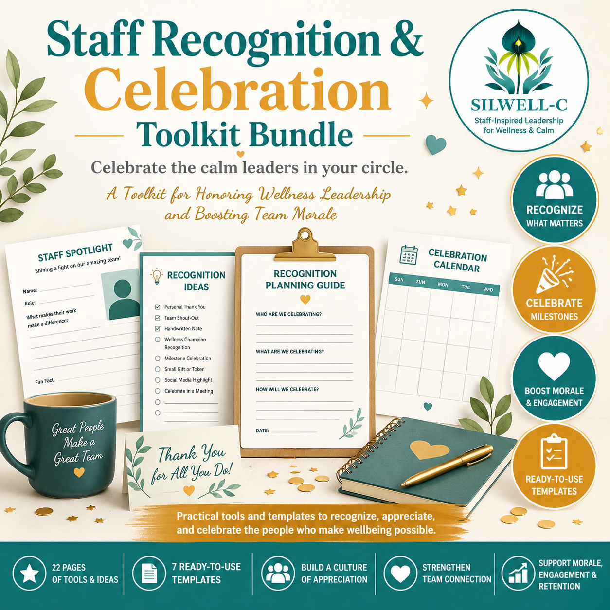Staff Recognition &amp; Celebration Toolkit Bundle