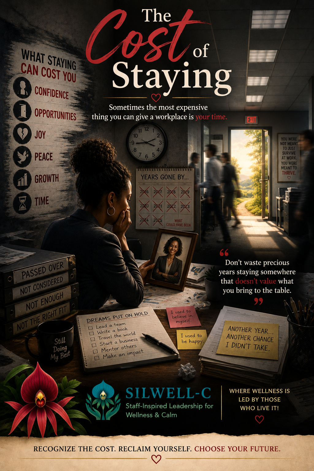 The Cost of Staying: Sometimes the Most Expensive Thing You Can Give a Workplace Is Your Time