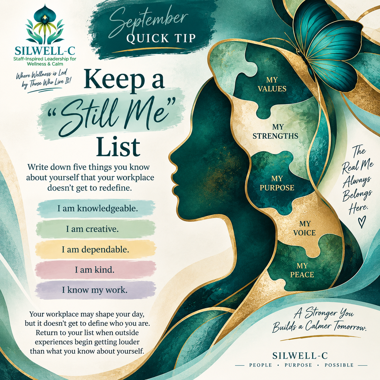 Keep a “Still Me” List