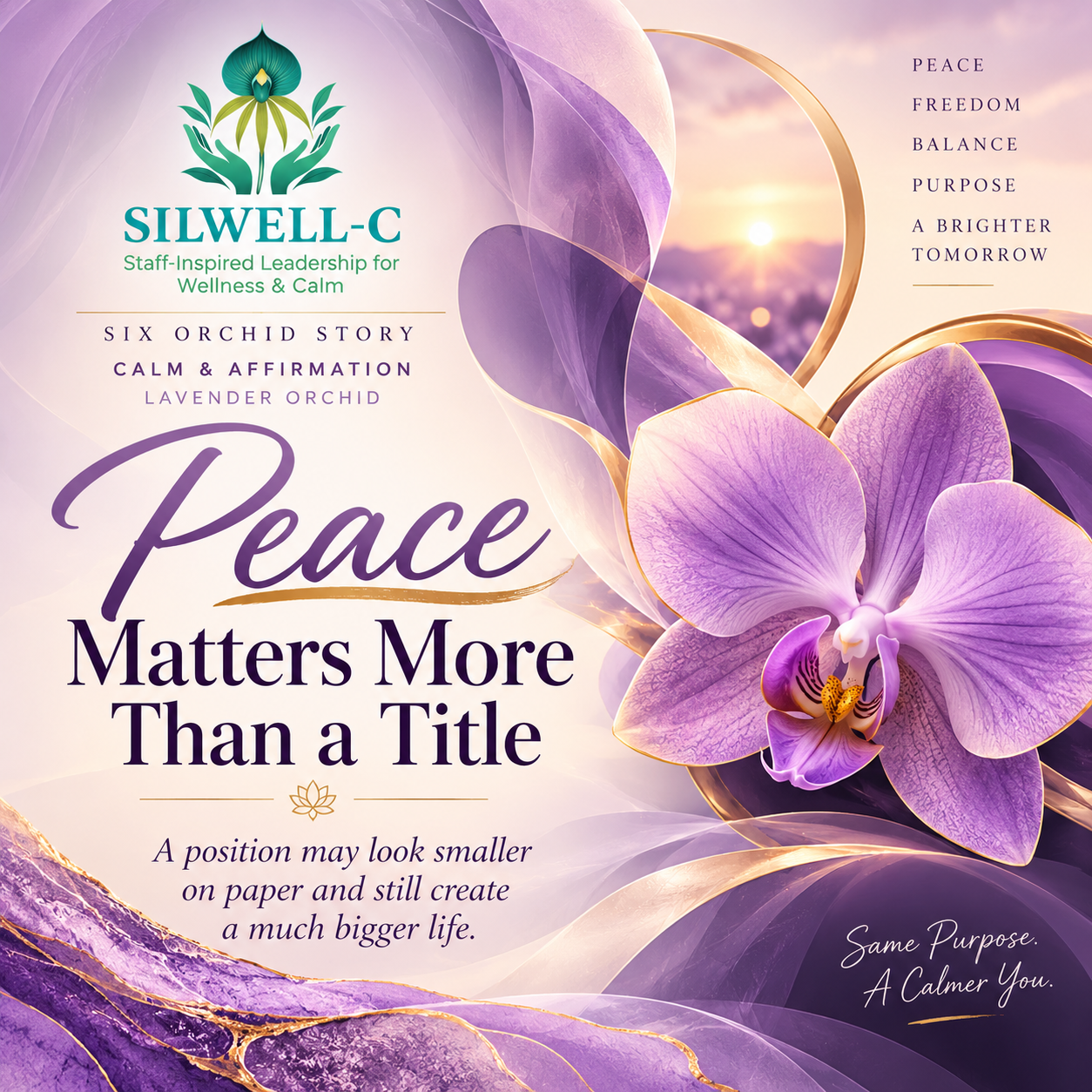 Peace Matters More Than a Title