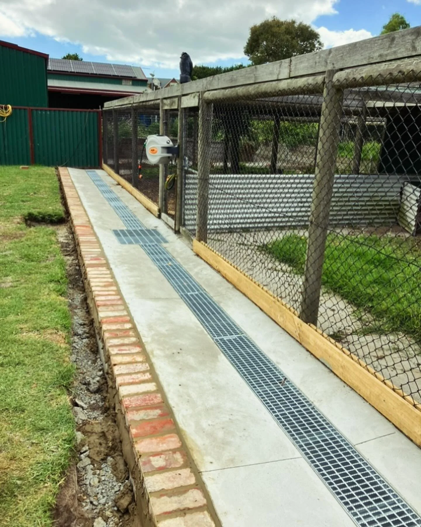 Did the storm yesterday highlight drainage issues on your property? ☔️ 
See these before and after shots of the custom drainage solution we created for a client with an acreage property in Langwarrin. 
Yesterday&rsquo;s downpour was the perfect test 
