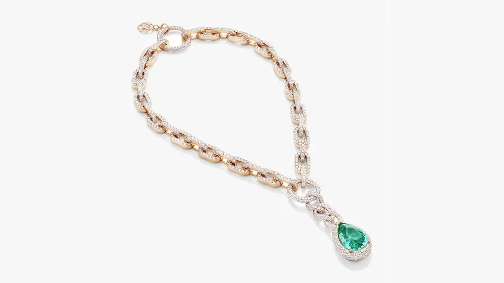 Pomellato Collezione 1967 Chain Drop Paraíba Necklace (Copy)