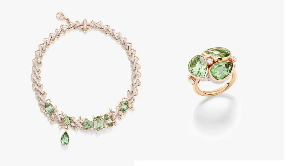 Pomellato Collezione 1967 Rivière Zigzag Necklace and Ring (Copy)