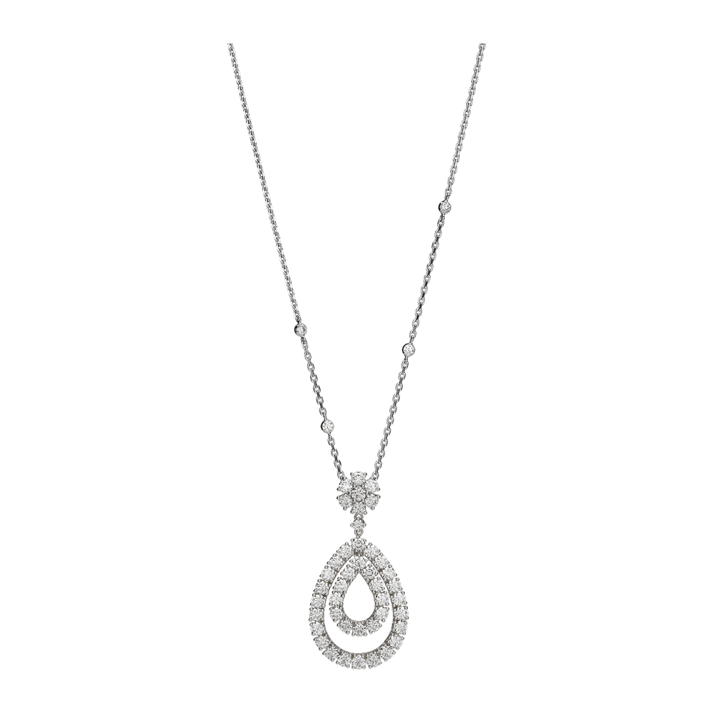 Pendant | Ethical white gold, diamonds (Copy)