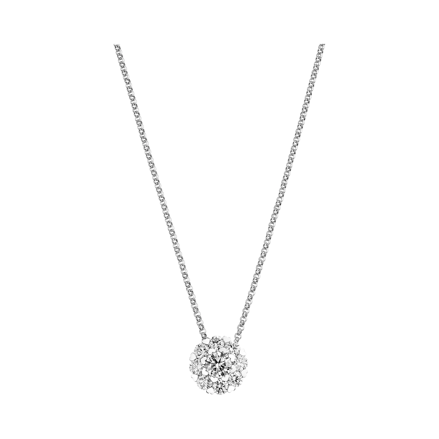 Pendant | Ethical white gold, diamonds (Copy)