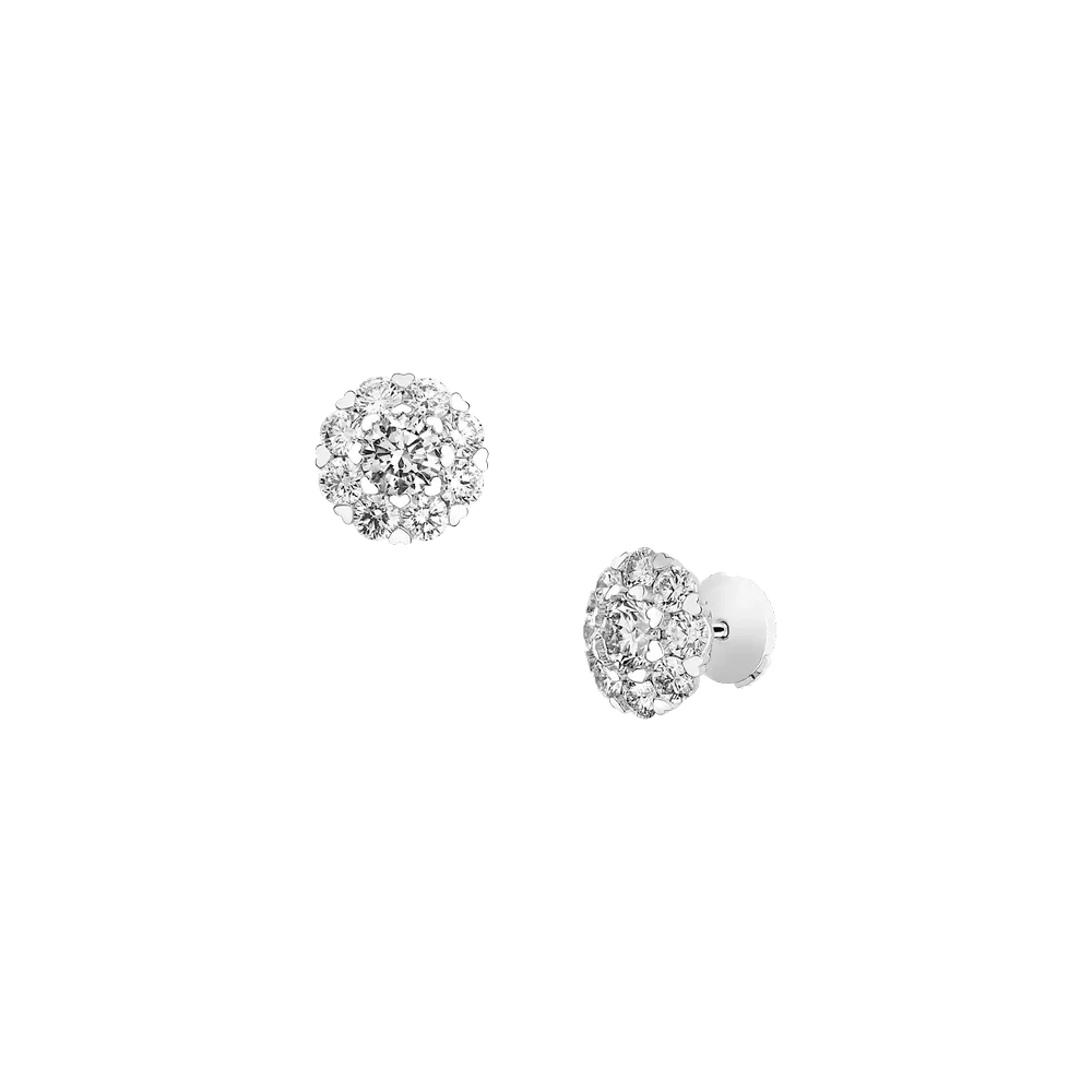 Earrings | Ethical white gold, diamonds (Copy)