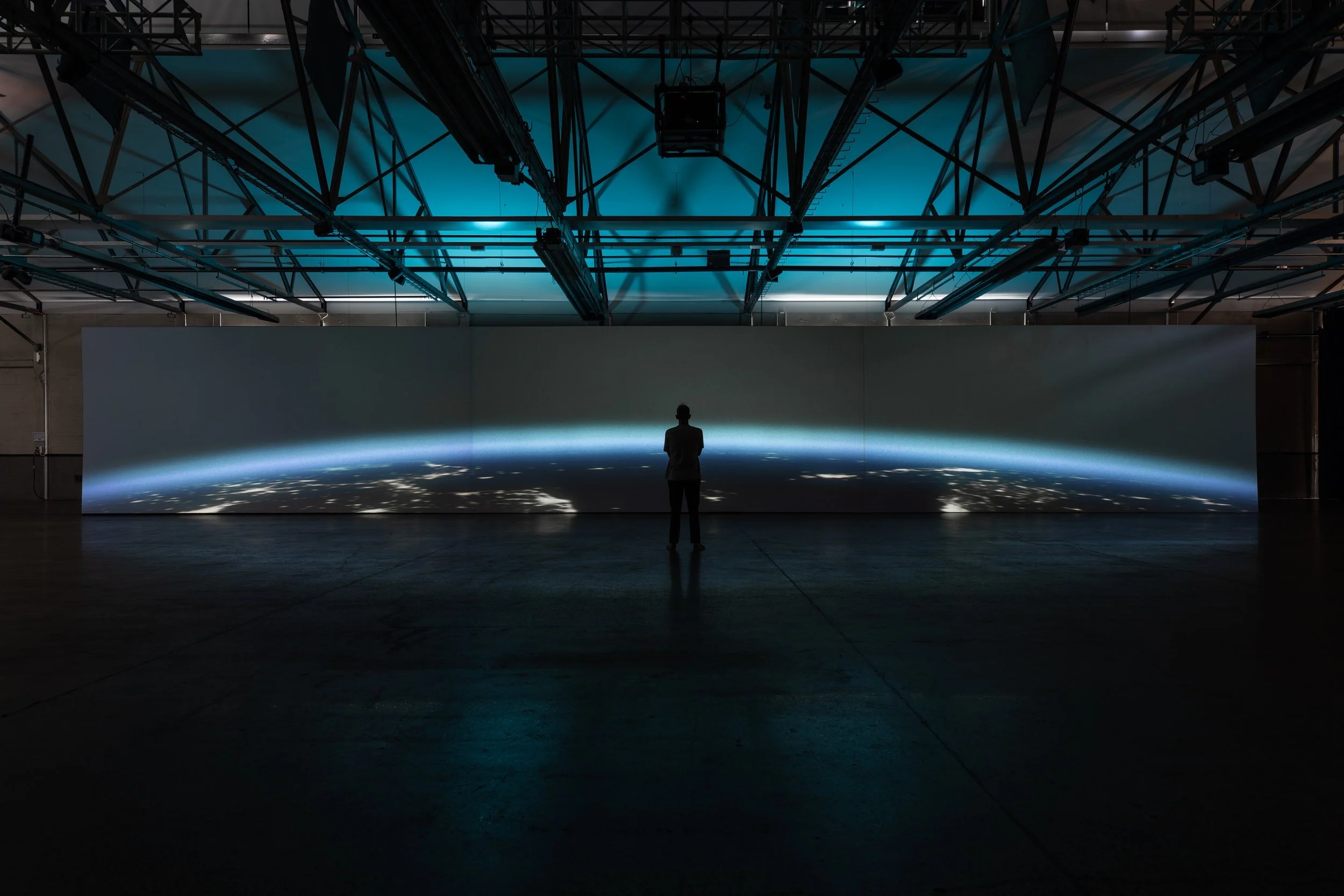 Time No Longer, 2021, Anri Sala, PW1, Hobart, Mona Foma 2022. Photo Jesse Hunniford/Museum of Old and New Art