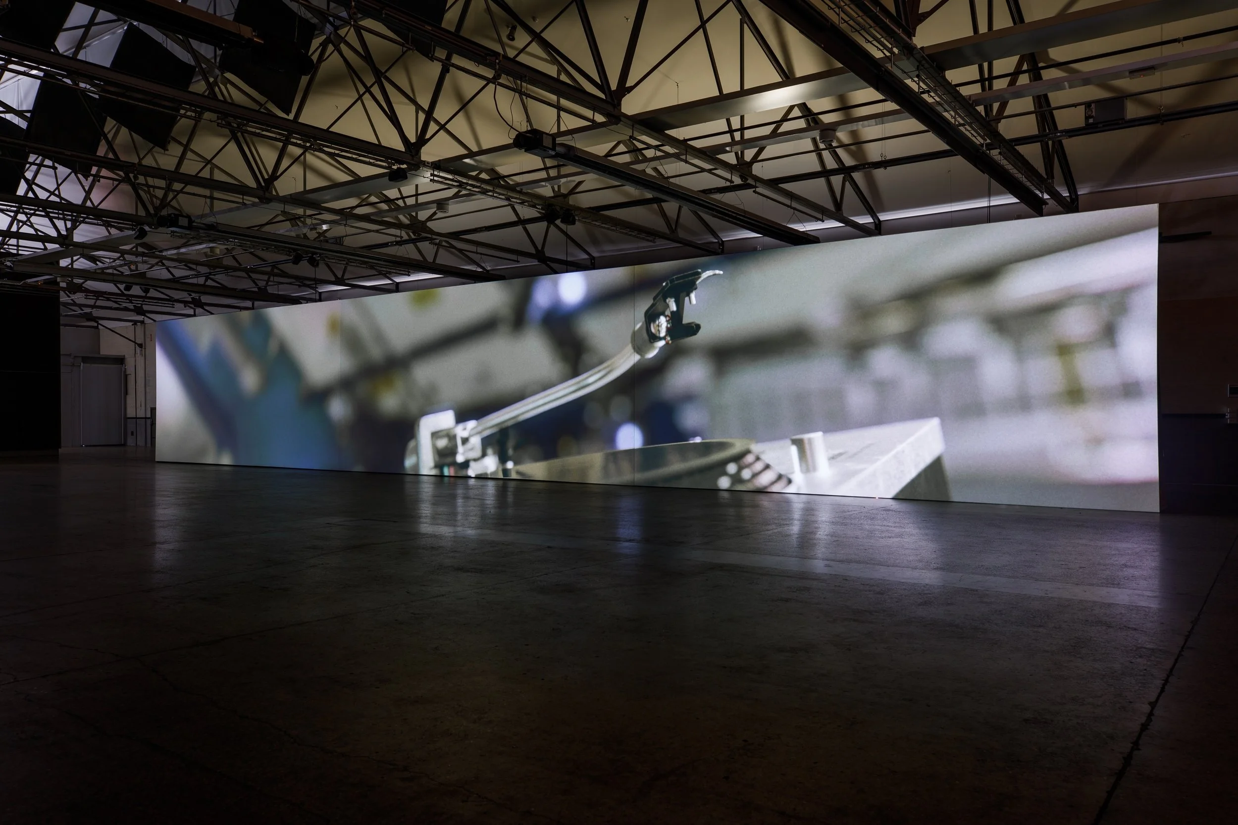 Time No Longer, 2021, Anri Sala, PW1, Hobart, Mona Foma 2022. Photo Jesse Hunniford/Museum of Old and New Art