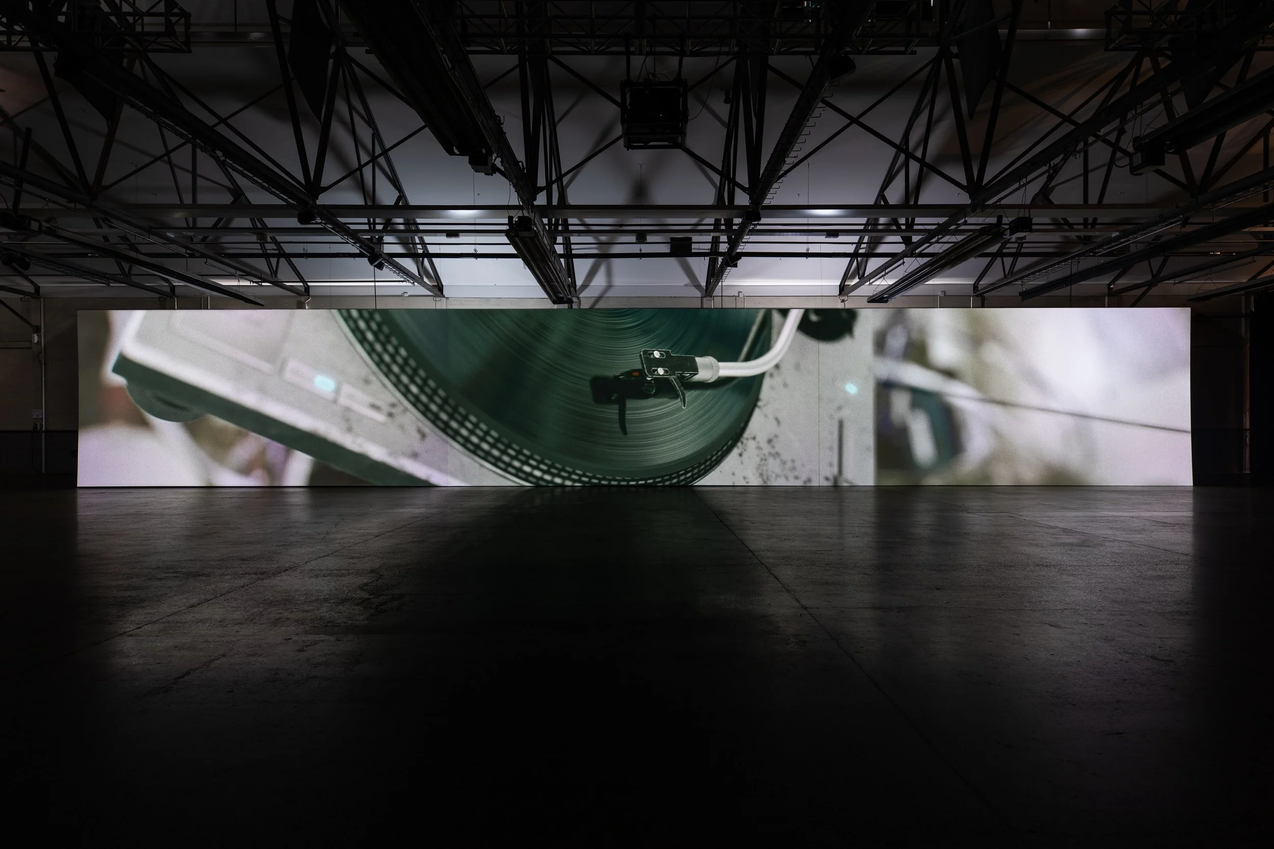 Time No Longer, 2021, Anri Sala, PW1, Hobart, Mona Foma 2022. Photo Jesse Hunniford/Museum of Old and New Art