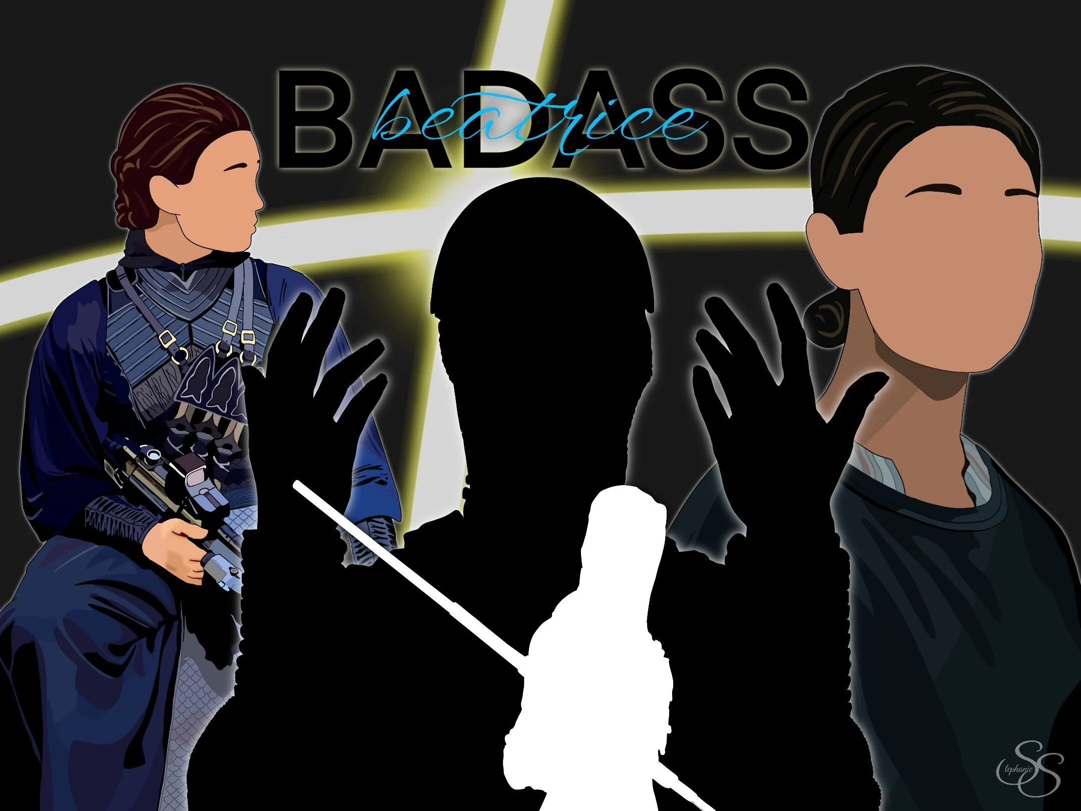 Badass Beatrice || Artist: Steph