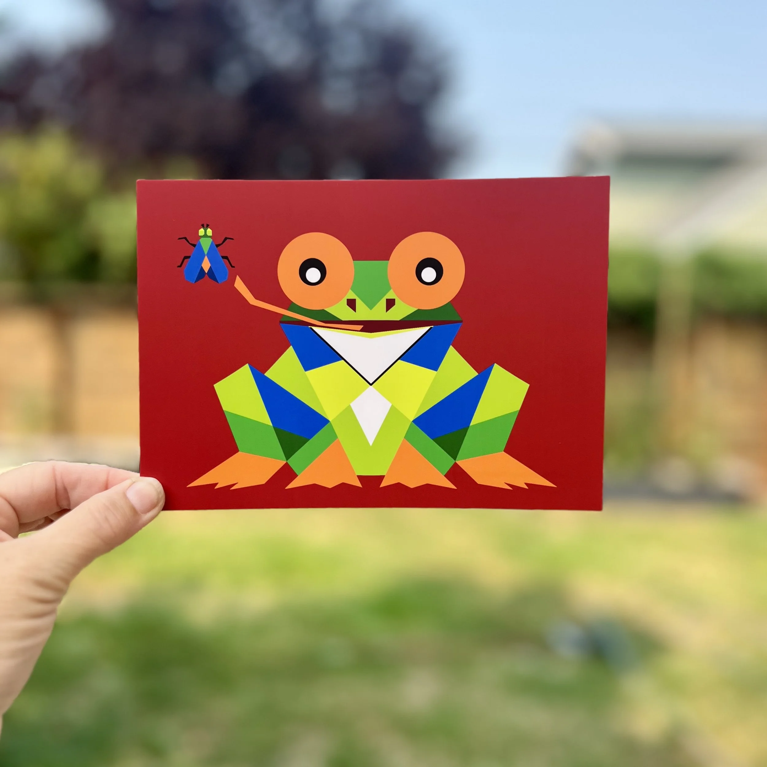 Frog 5"x7" Print / Postcard
