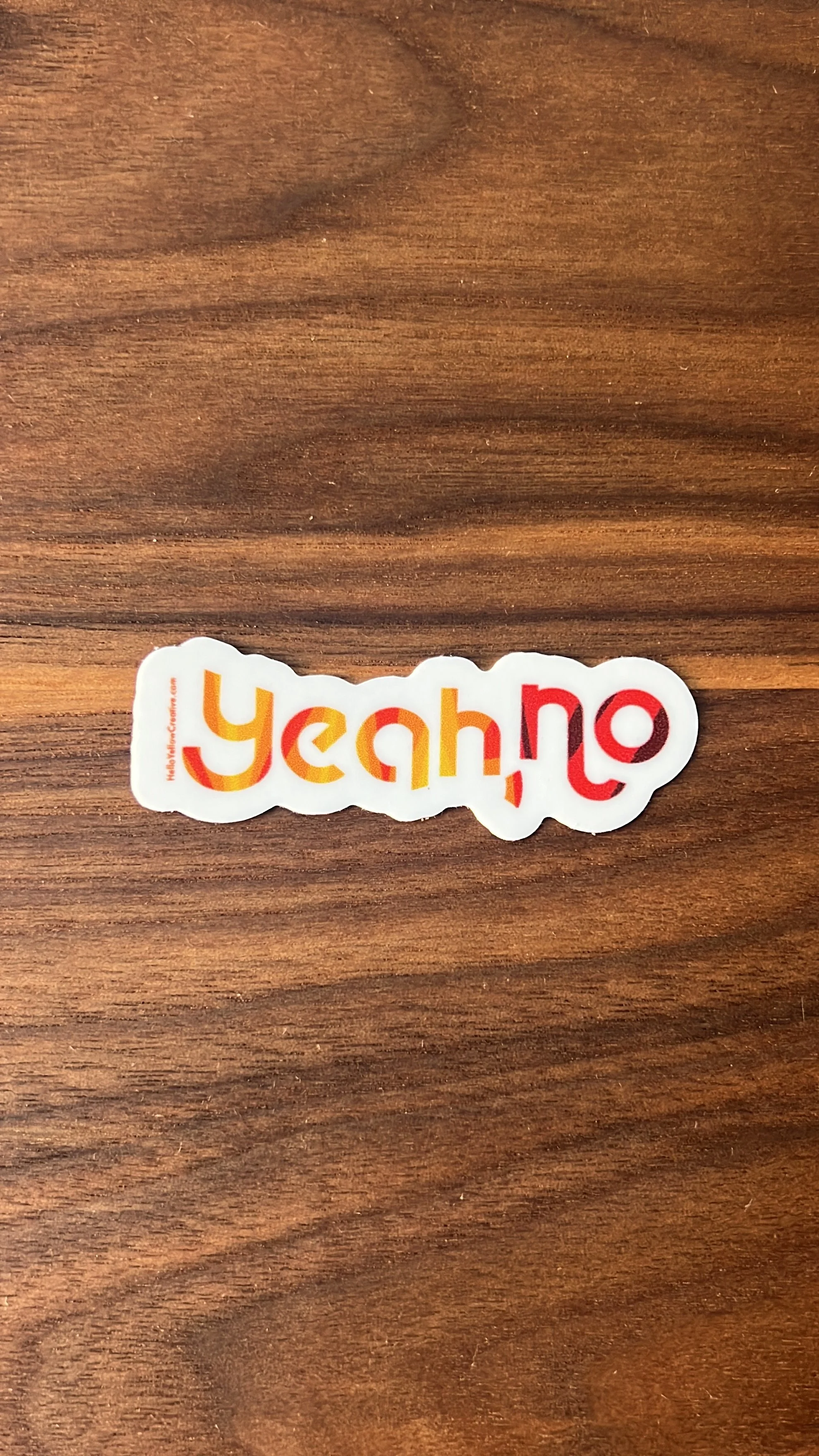 'Yeah, No' Sticker 2"